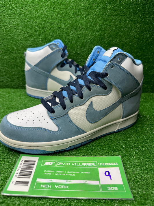 Nike Dunk University Pack White University Blue- Size 9