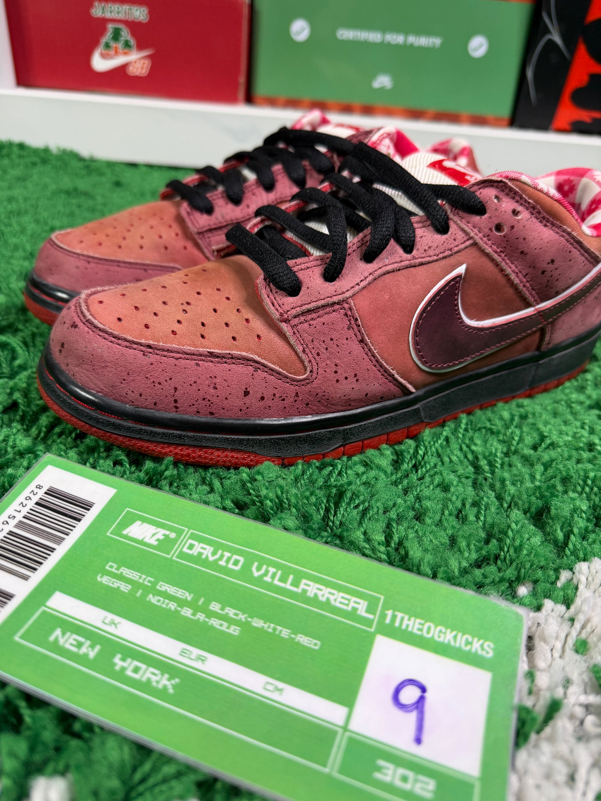 Nike Sb Red Lobsters - Size 9