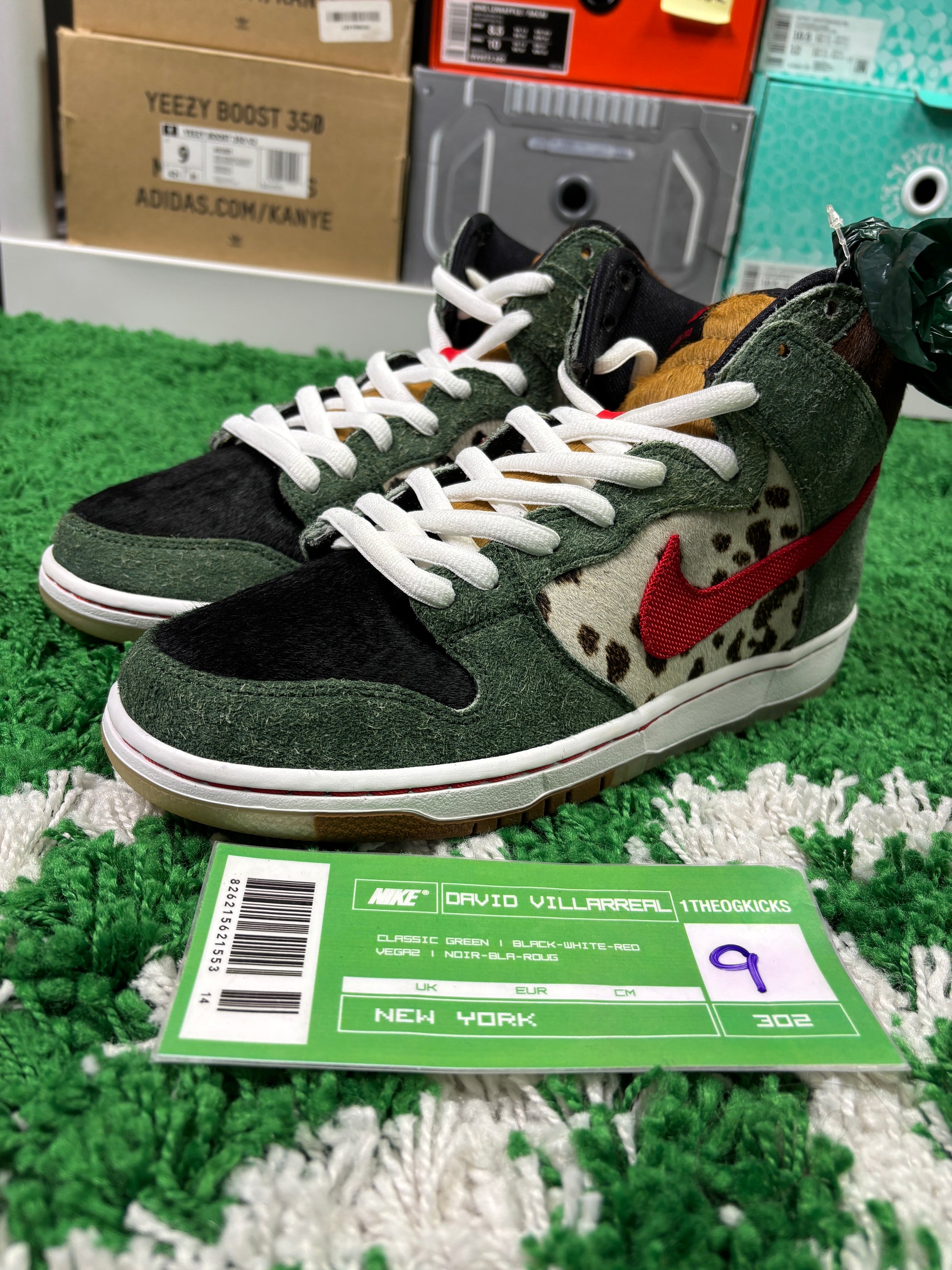 Nike Sb Dog Walkers Special Box W/ Leash - Size 9