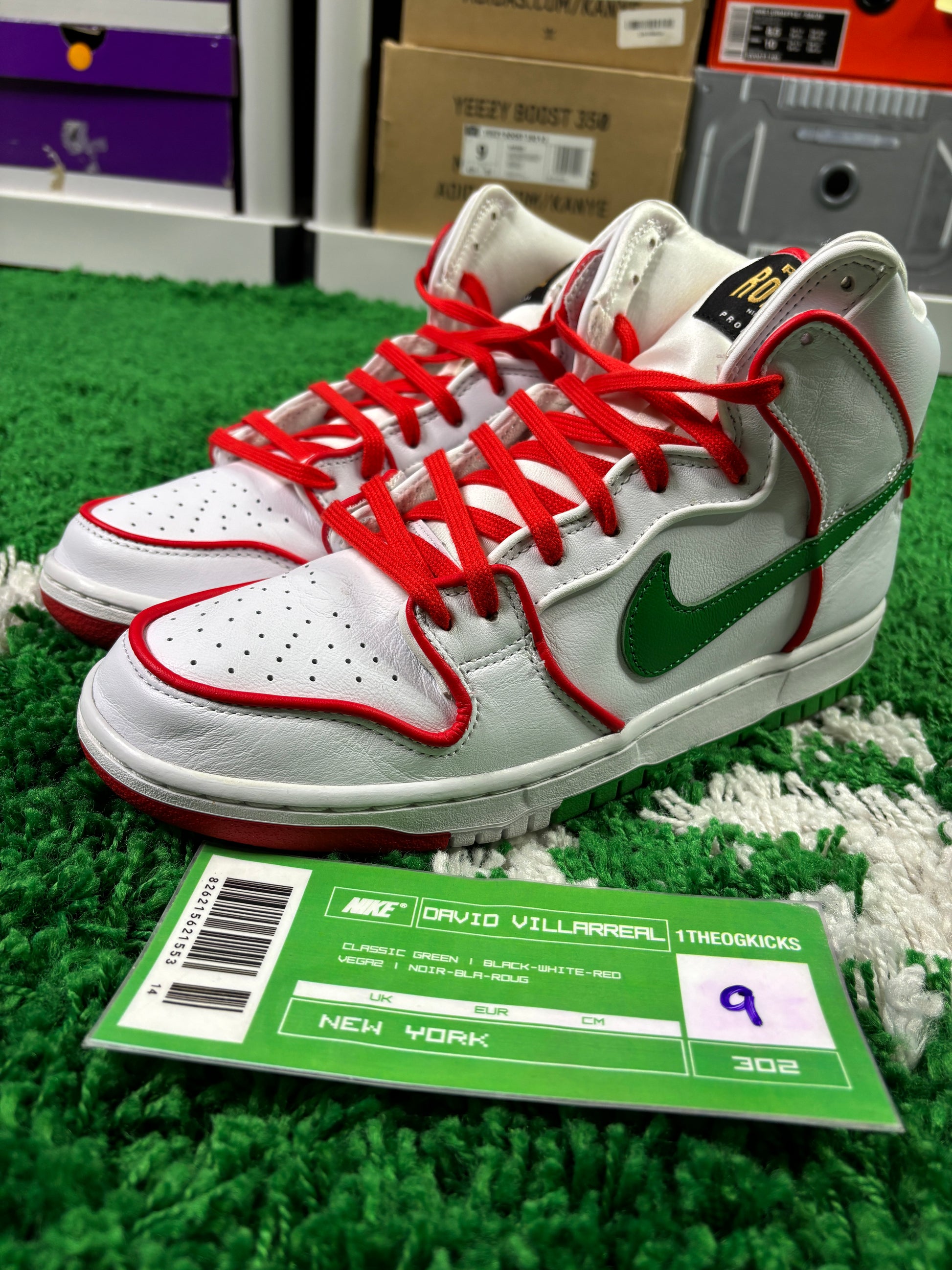 Nike Sb Paul Rodriguez Boxing High - Size 9