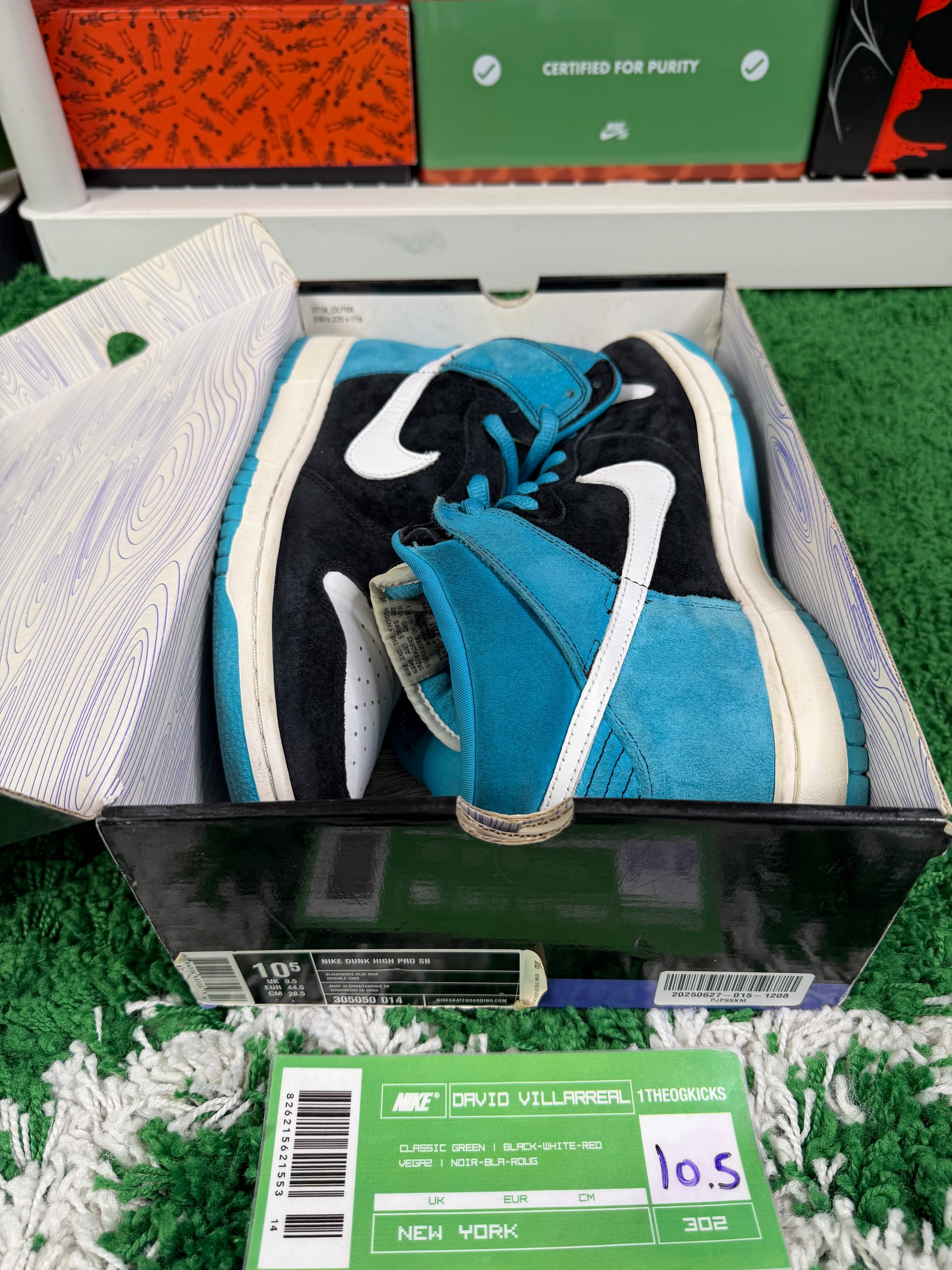 Nike Sb Send Helps - Size 10.5