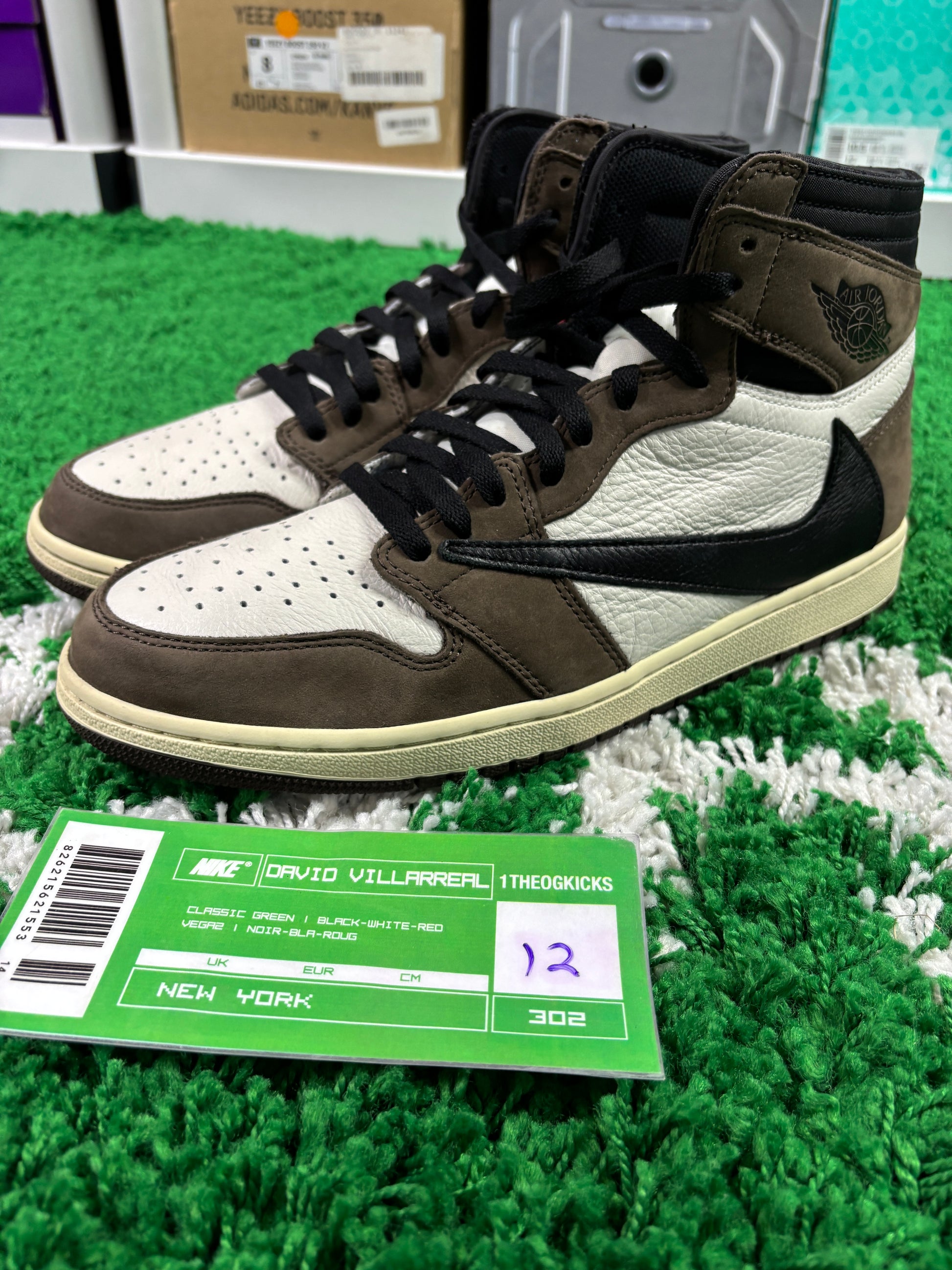 Jordan 1 Travis Scott Mocha - Size 12