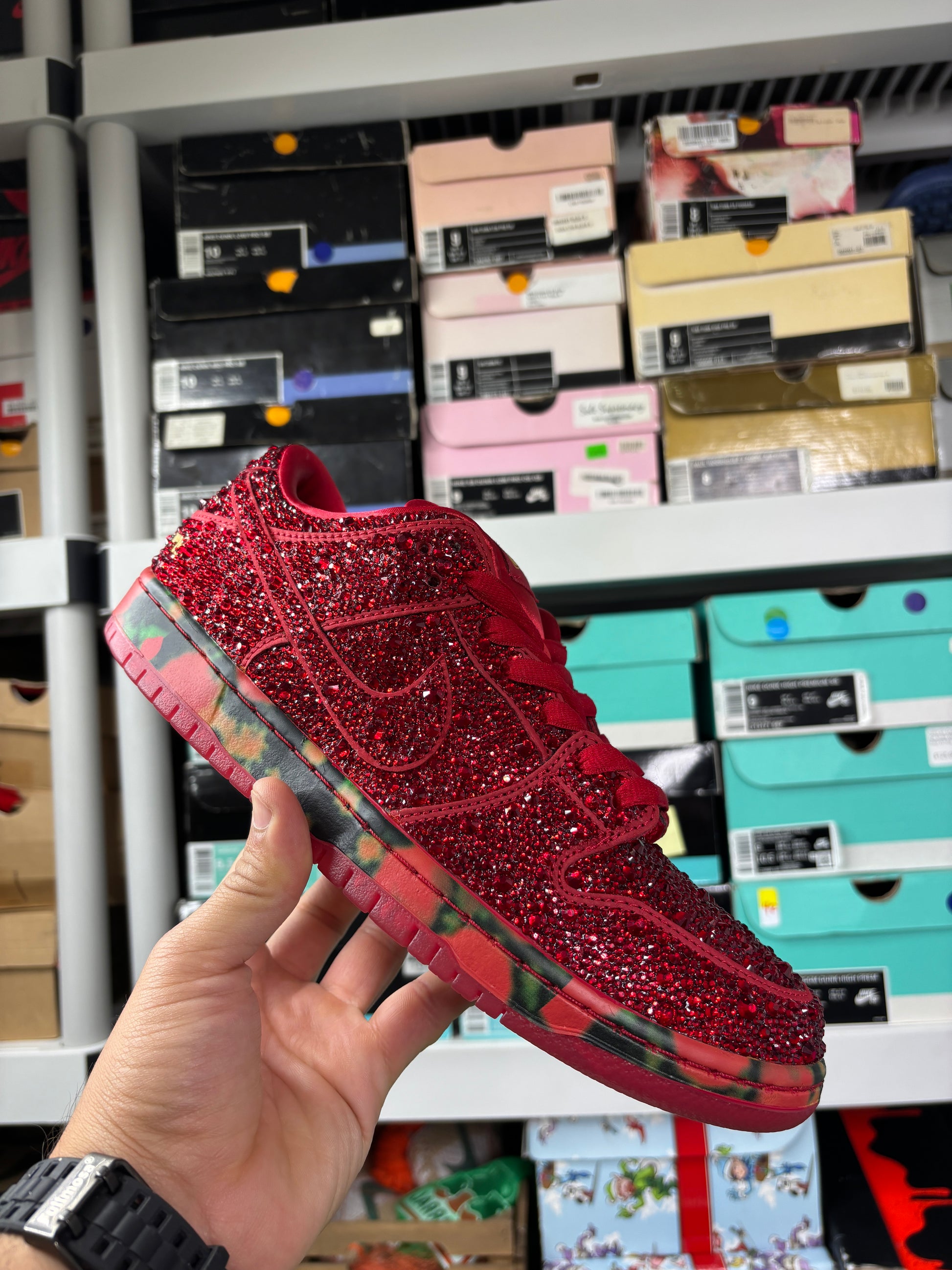 Nike Sb Wizard of Oz Dorthy Custom - Size 9.5