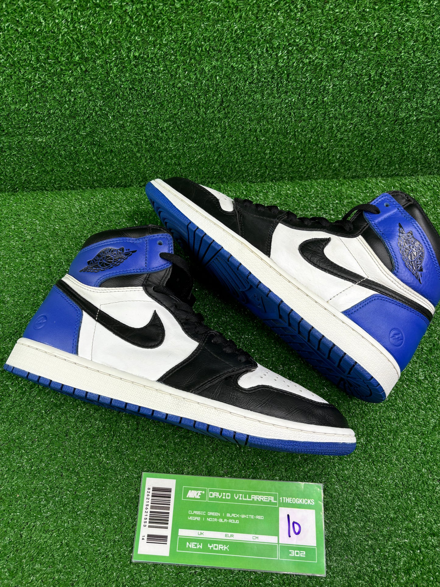 Jordan 1 Fragment - Size 10