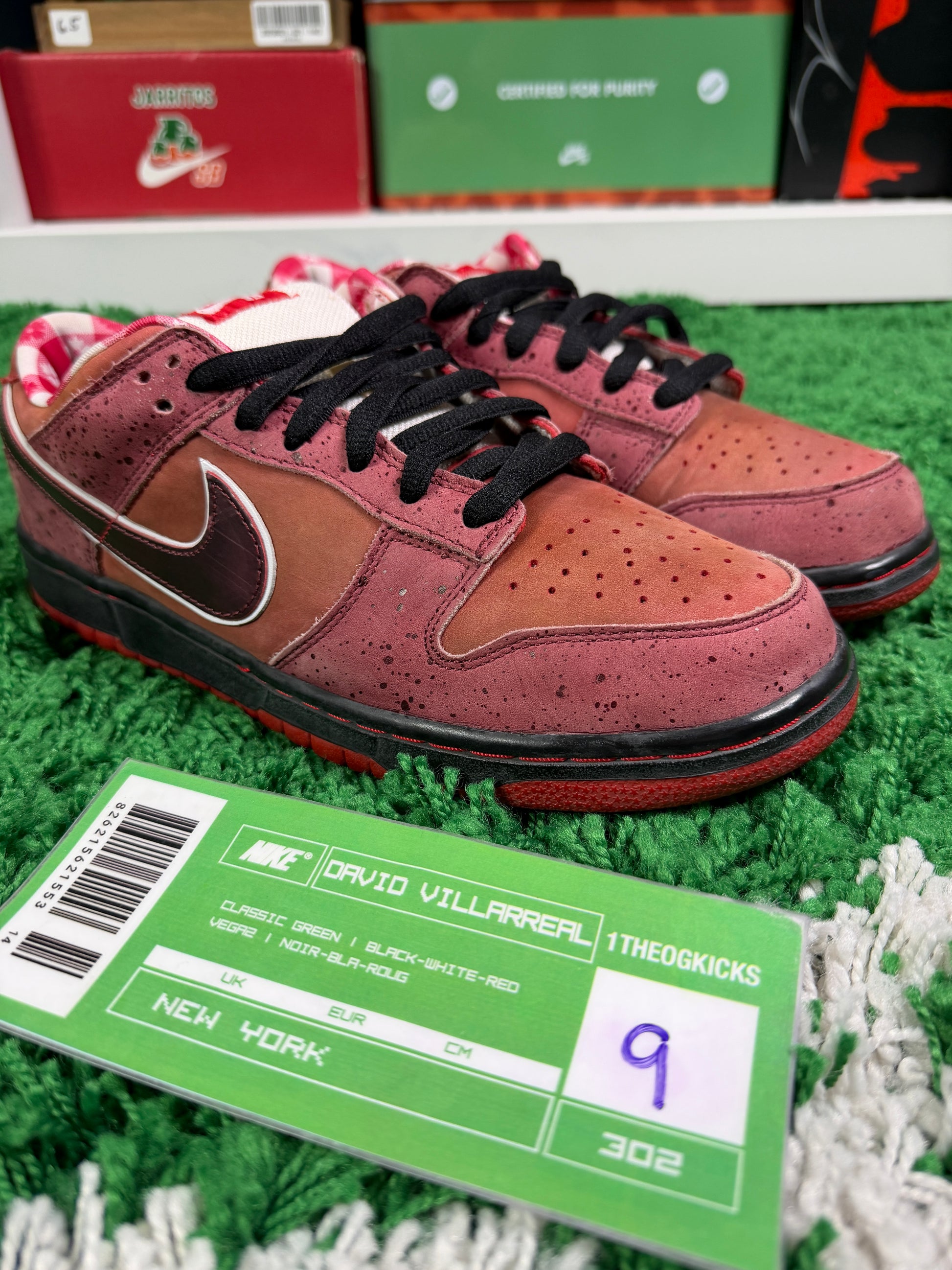 Nike Sb Red Lobsters - Size 9