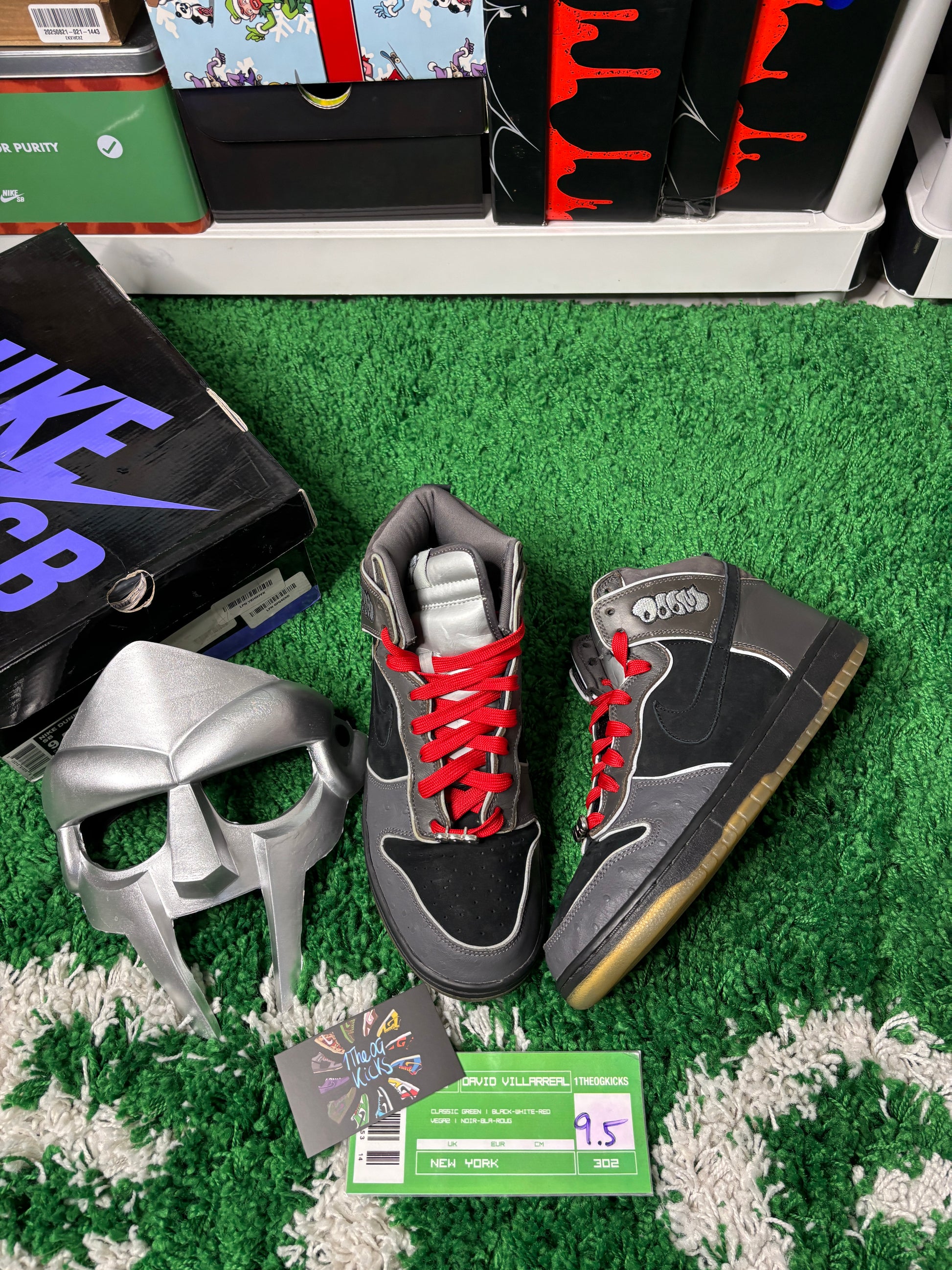 Nike Sb MF DOOM - Size 9.5