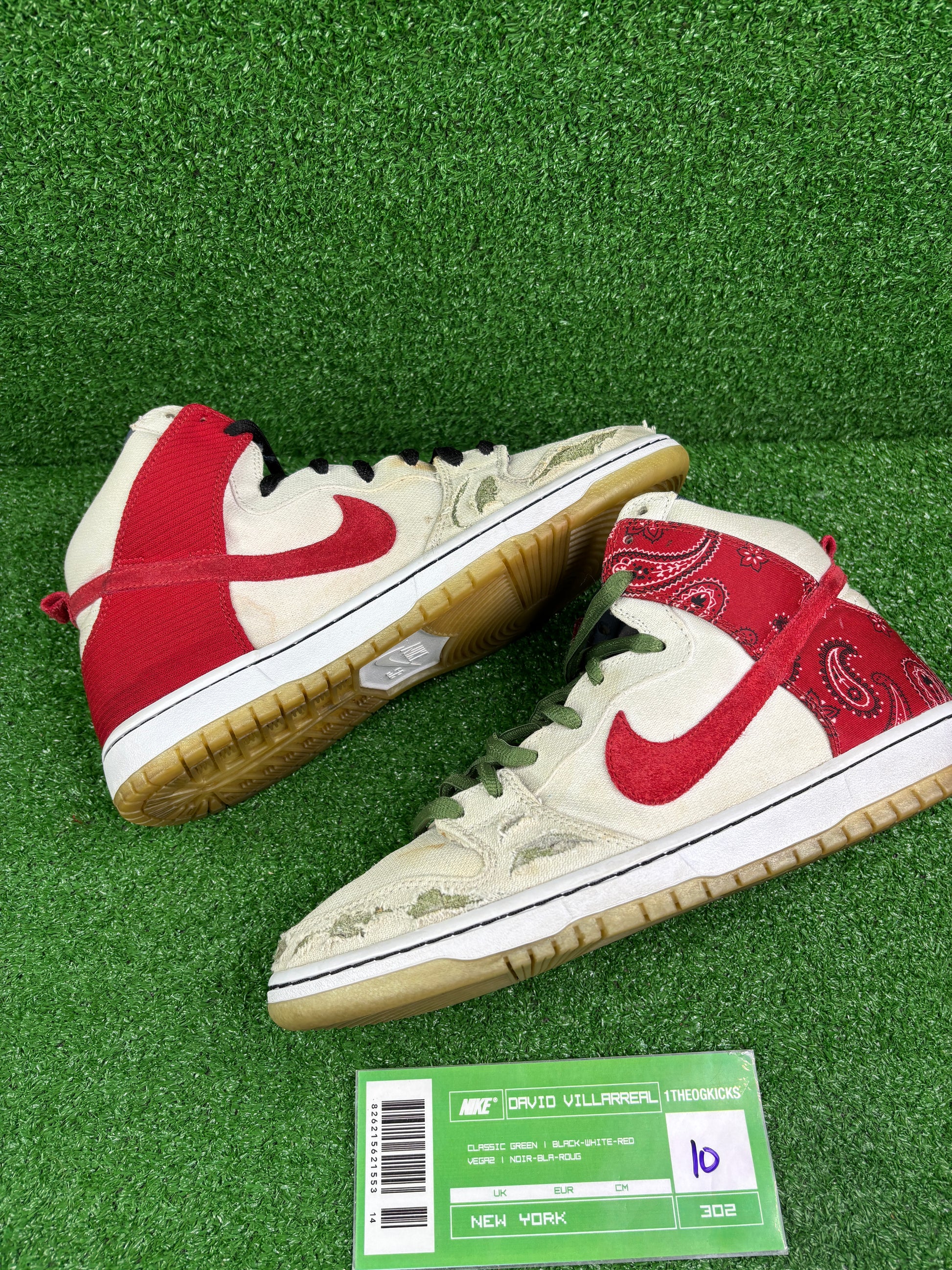 Nike Sb Cheech And Chongs - Size 10