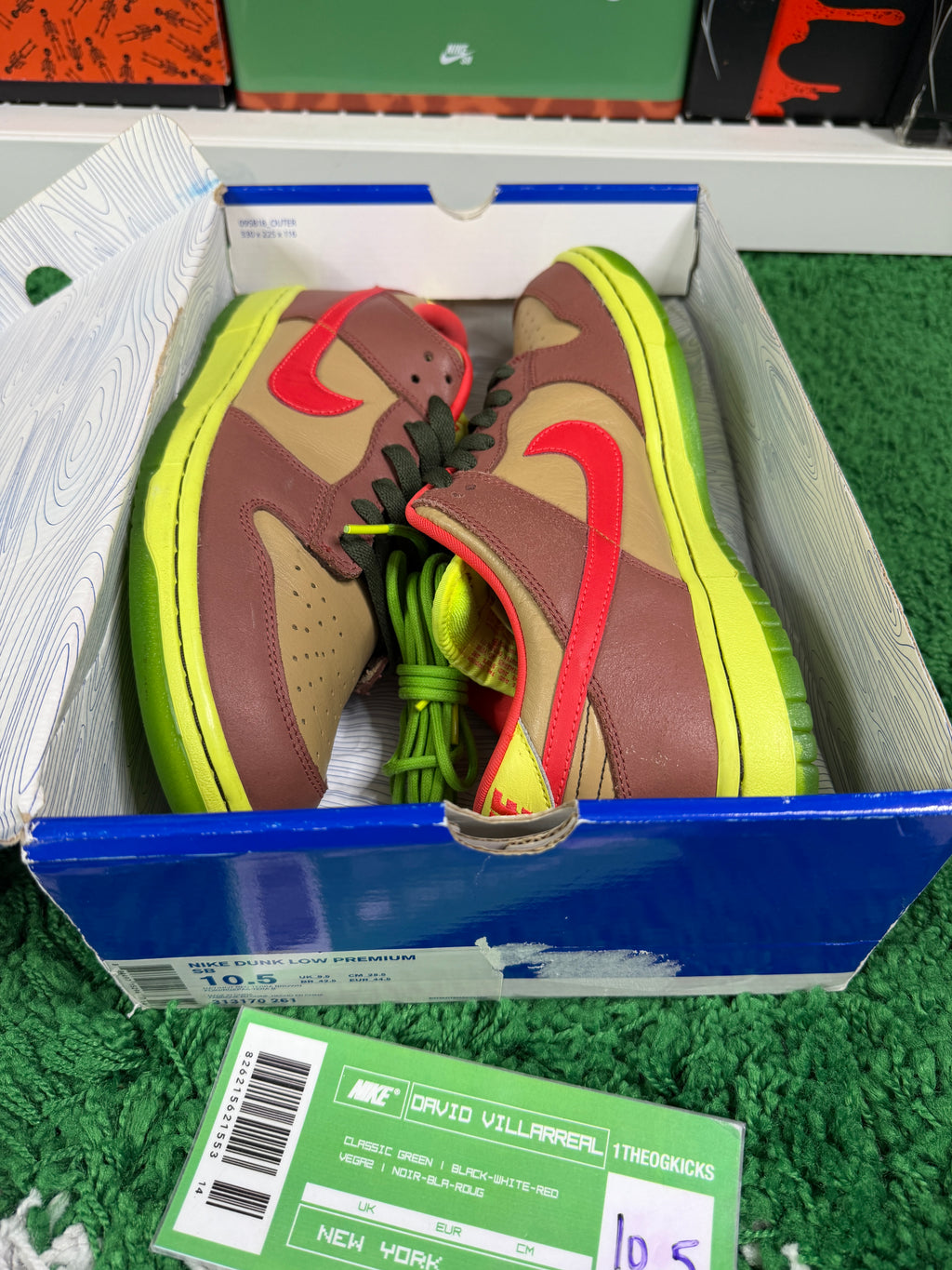 Nike Sb Toxic Avengers - Size 10.5