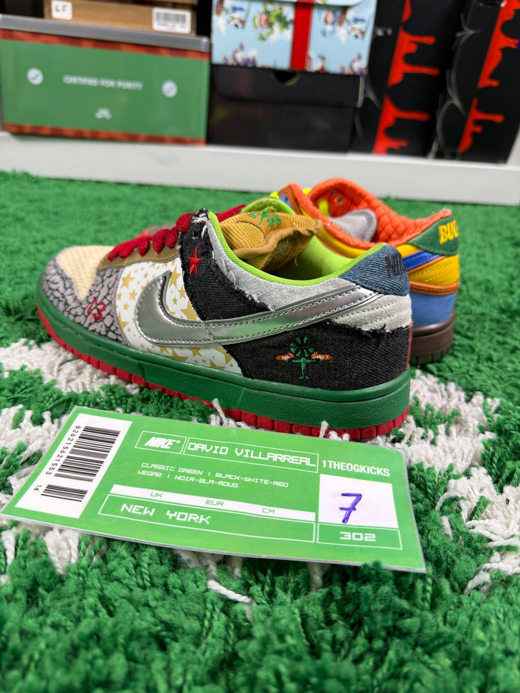 Nike Sb What The Dunks - Size 7