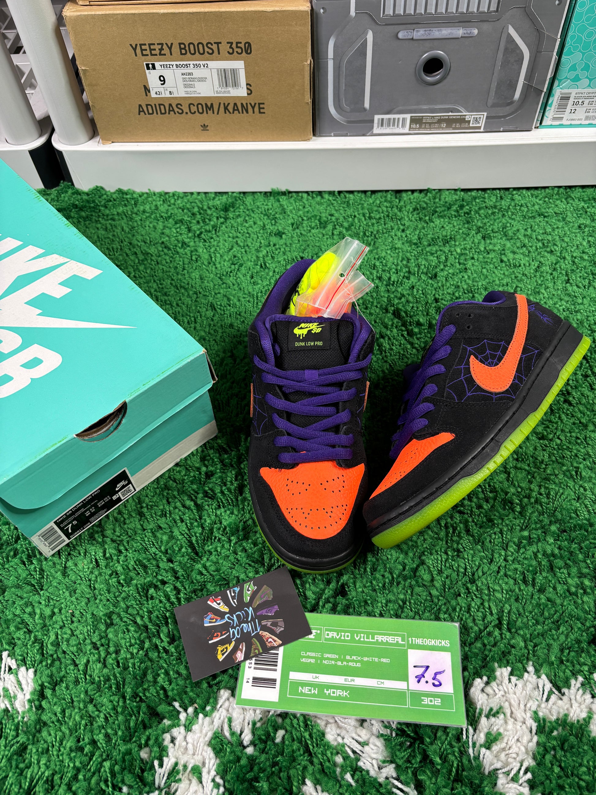 Nike Sb Night Of Mischief - Size 7.5