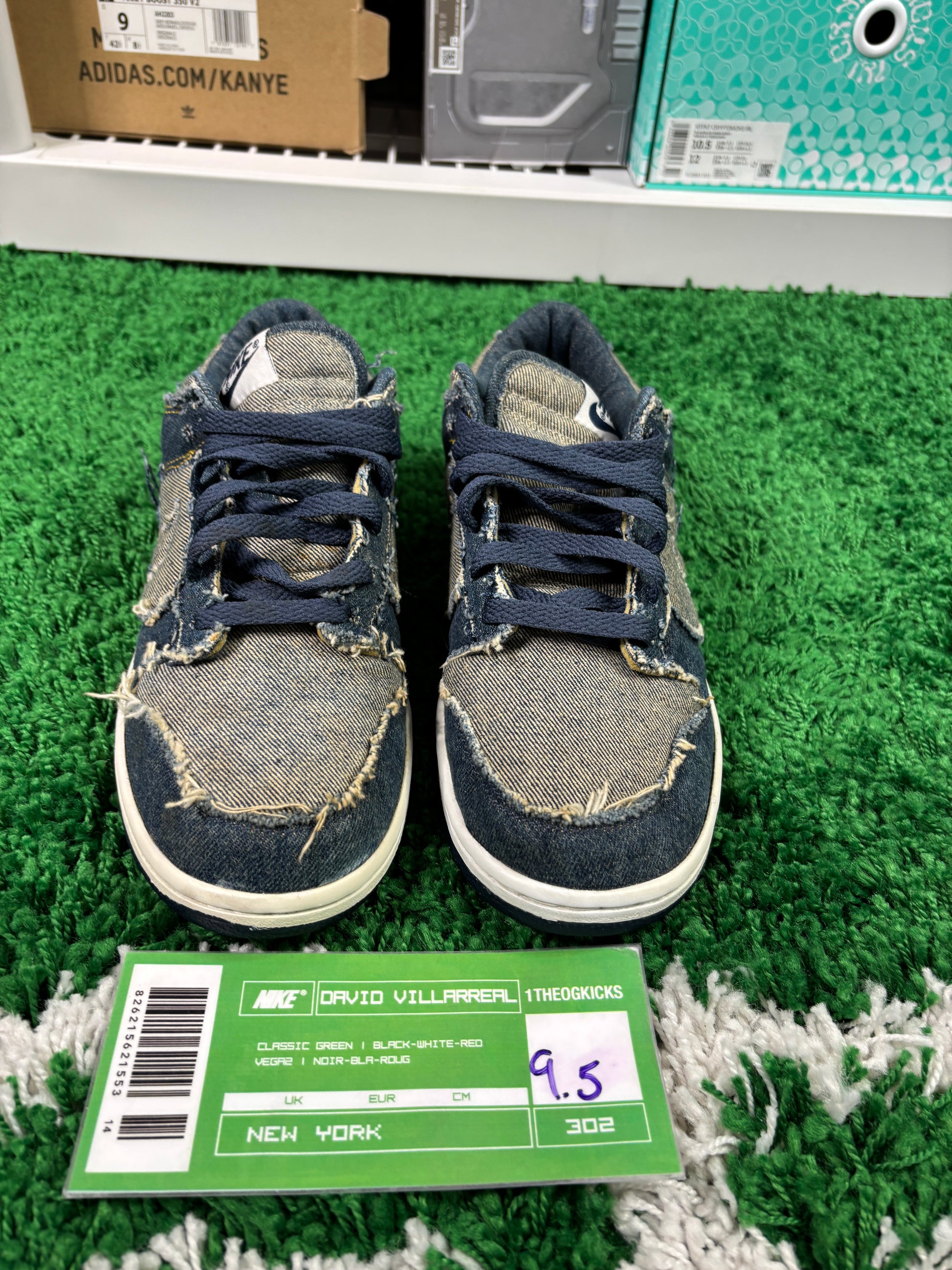 Nike Dunk Low CL Denim - Size 9.5