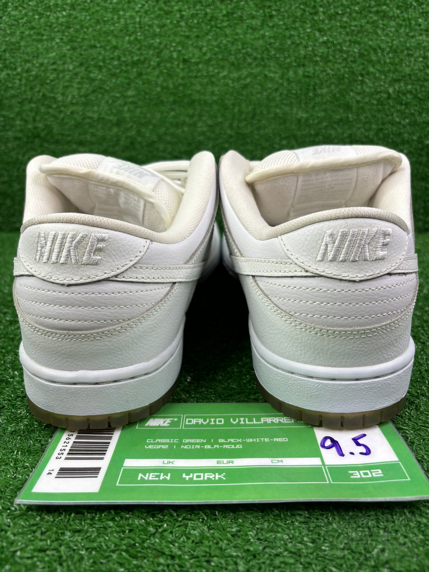 Nike SB Dunk White Ice - Size 9.5