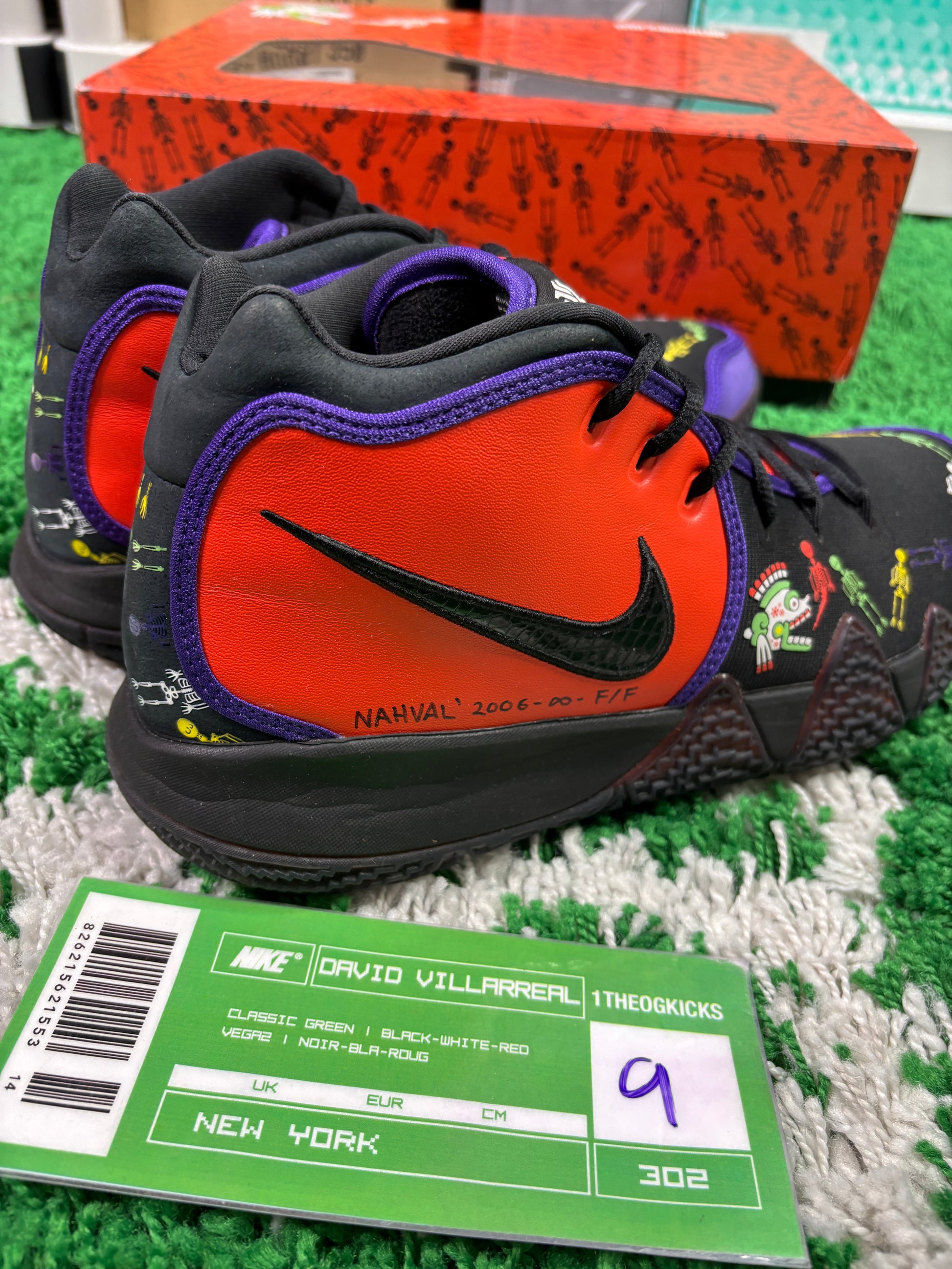 Nike Kyrie Day of the Dead Sample - Size 8.5