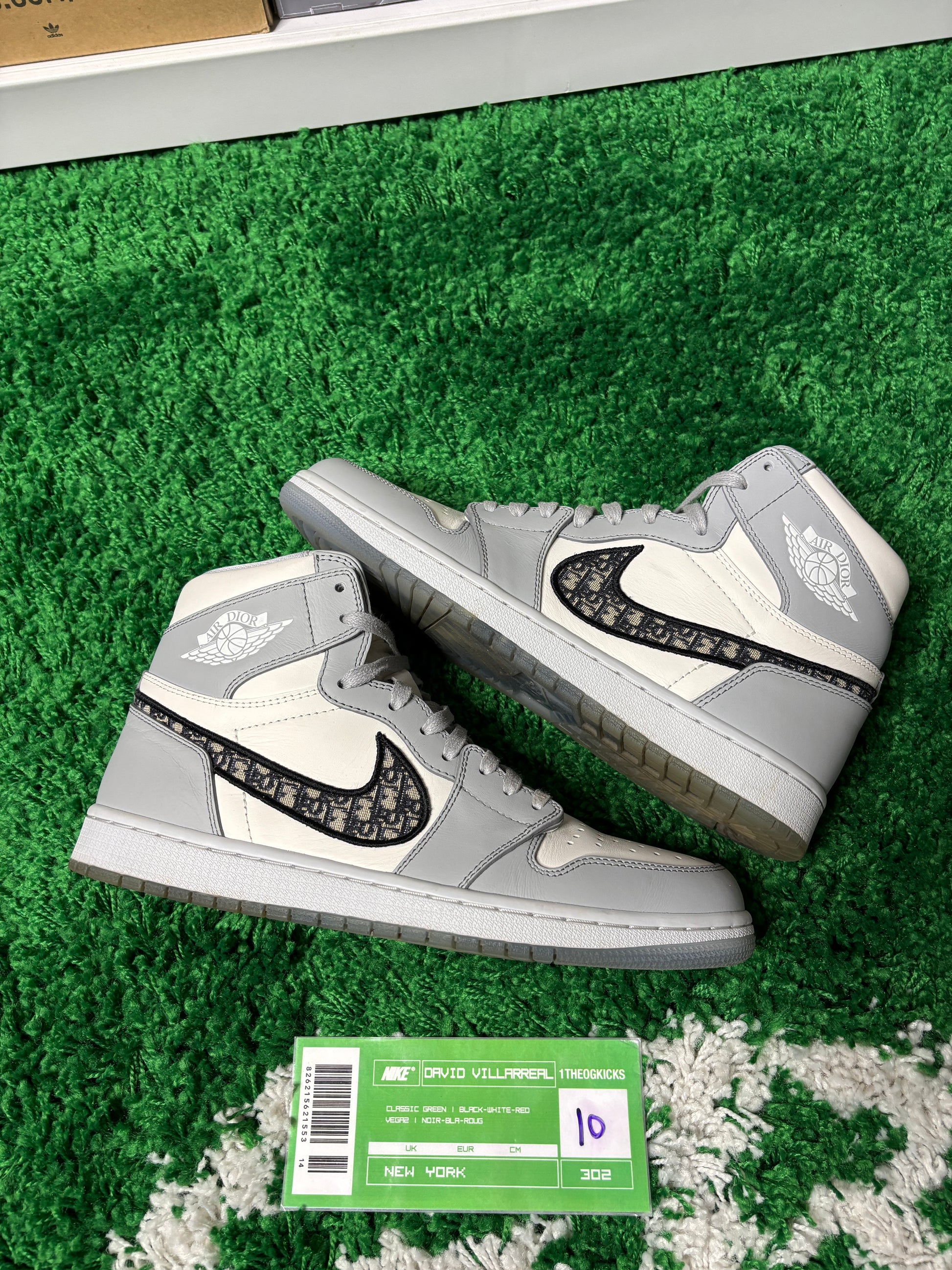 Air Jordan 1 Diors - Size 10