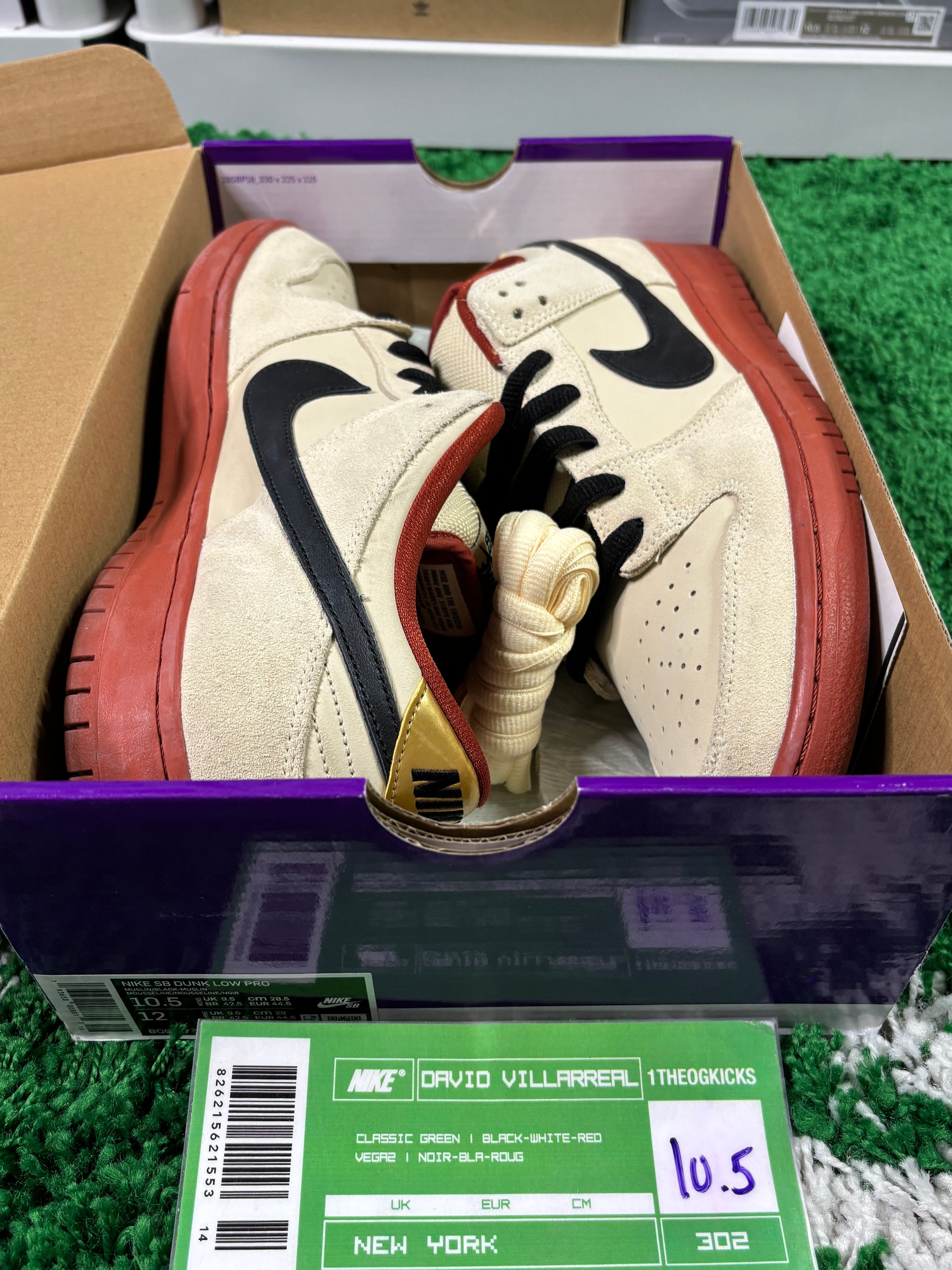 Nike Sb Muslin Hennessy - Size 10.5