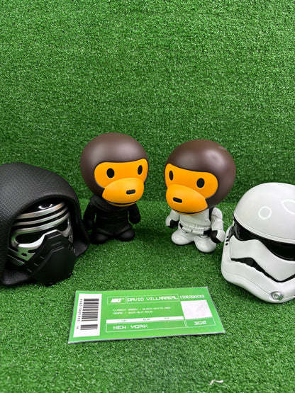 BAPE Star Wars x Baby Milo Kylo Ren + Stormtrooper Figure - Set