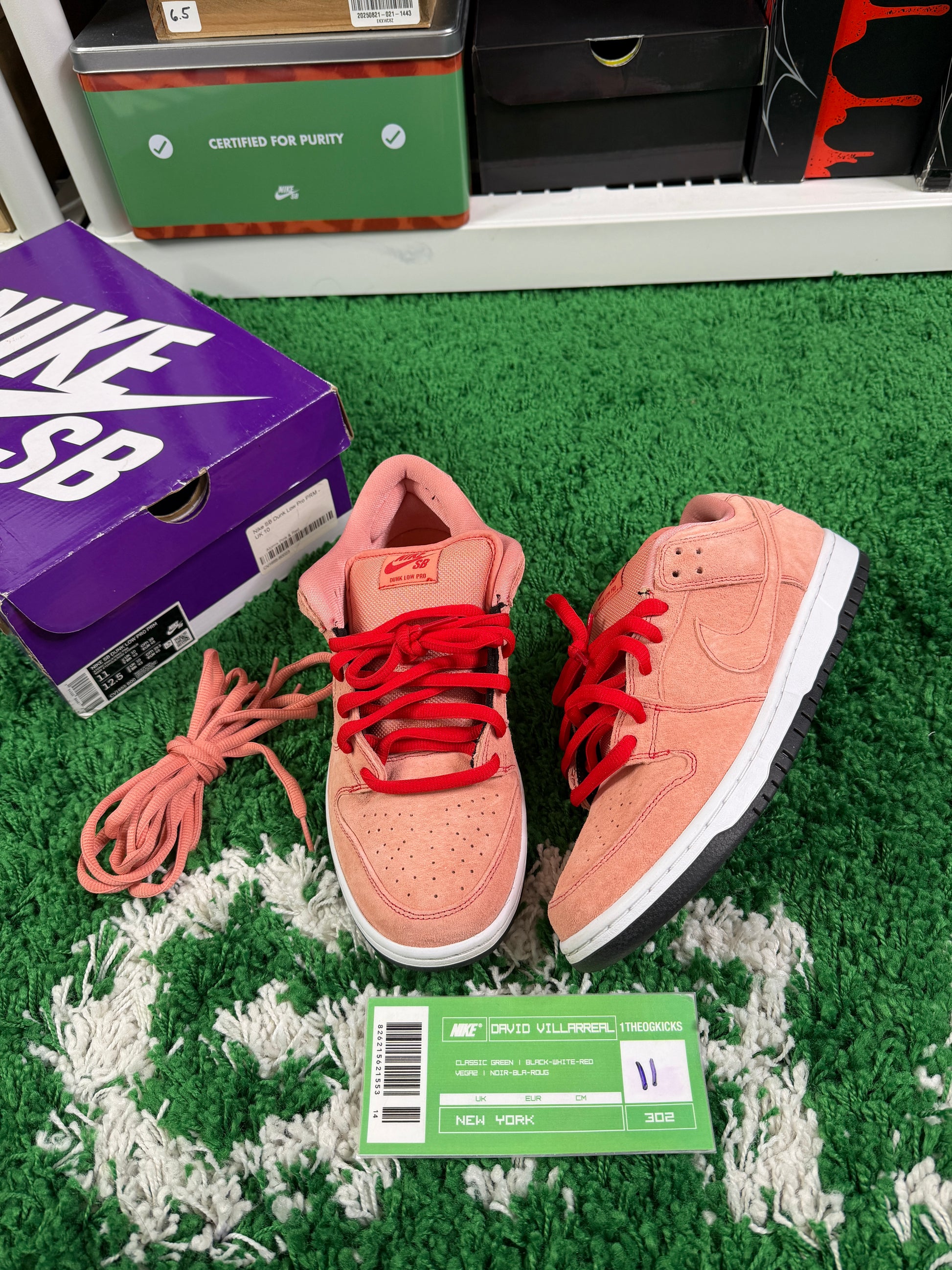 Nike Sb Pink Pigs - Size 11