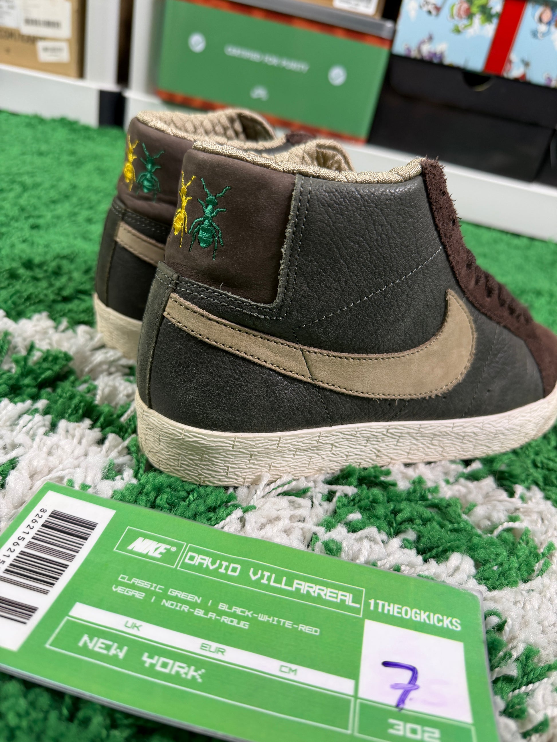 Nike Sb Elite Rasta Ants - Size 7