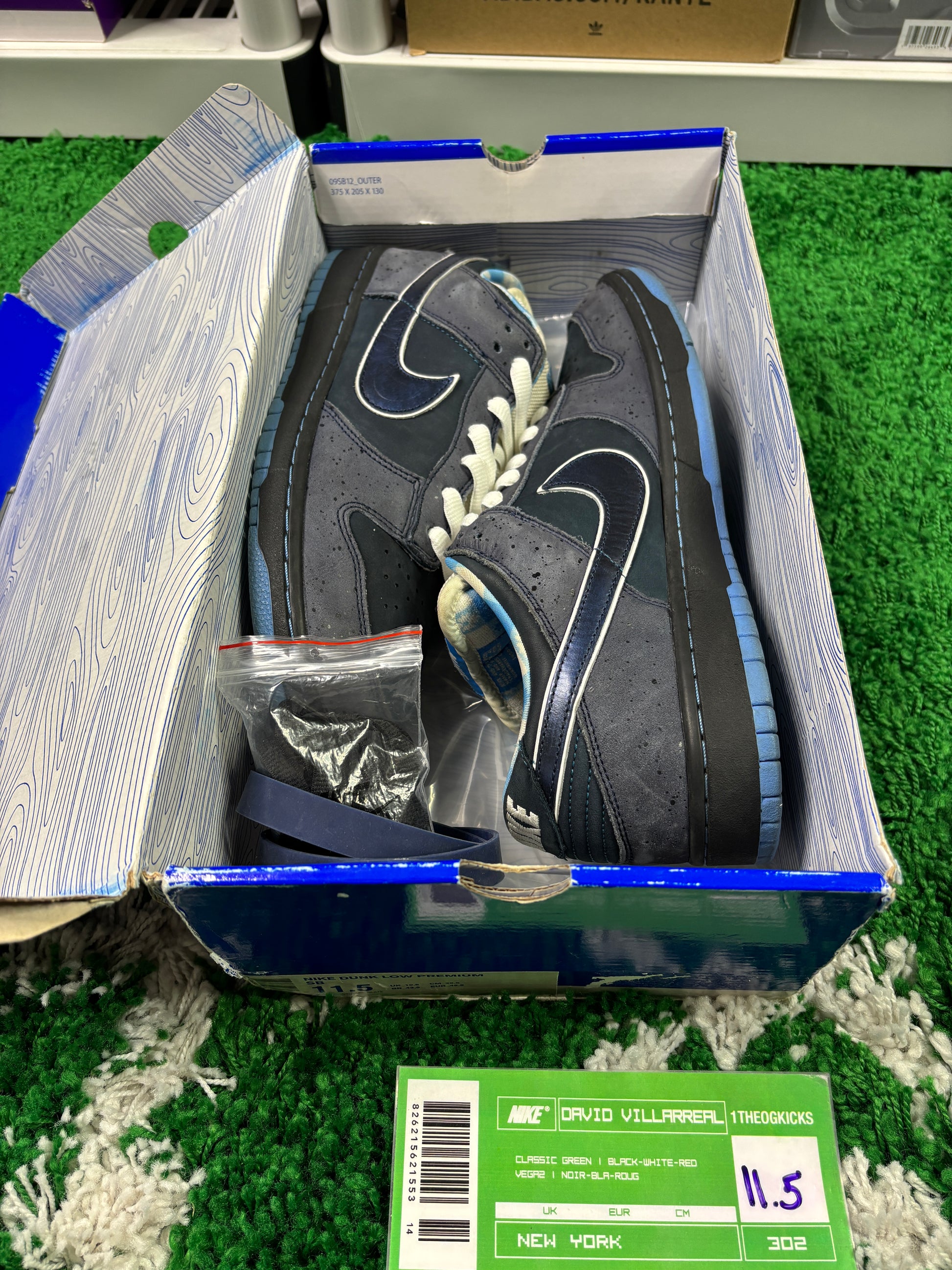 Nike Sb Blue Lobsters - Size 11.5