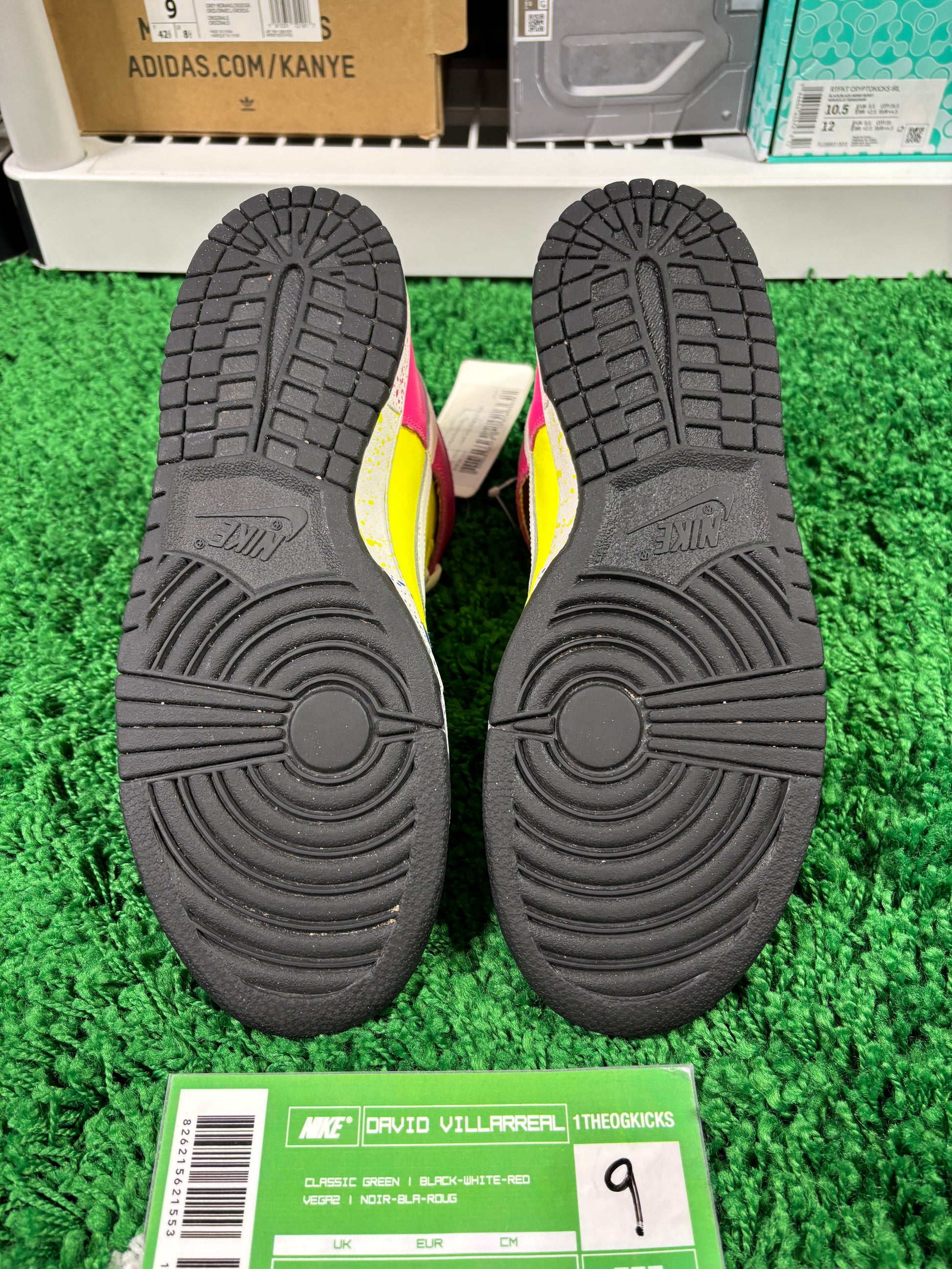 Nike Sb Ron Cameron Sample Set - Size 9