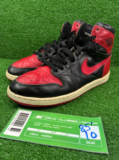 Air Jordan 1 Bred 1985 - Size 10