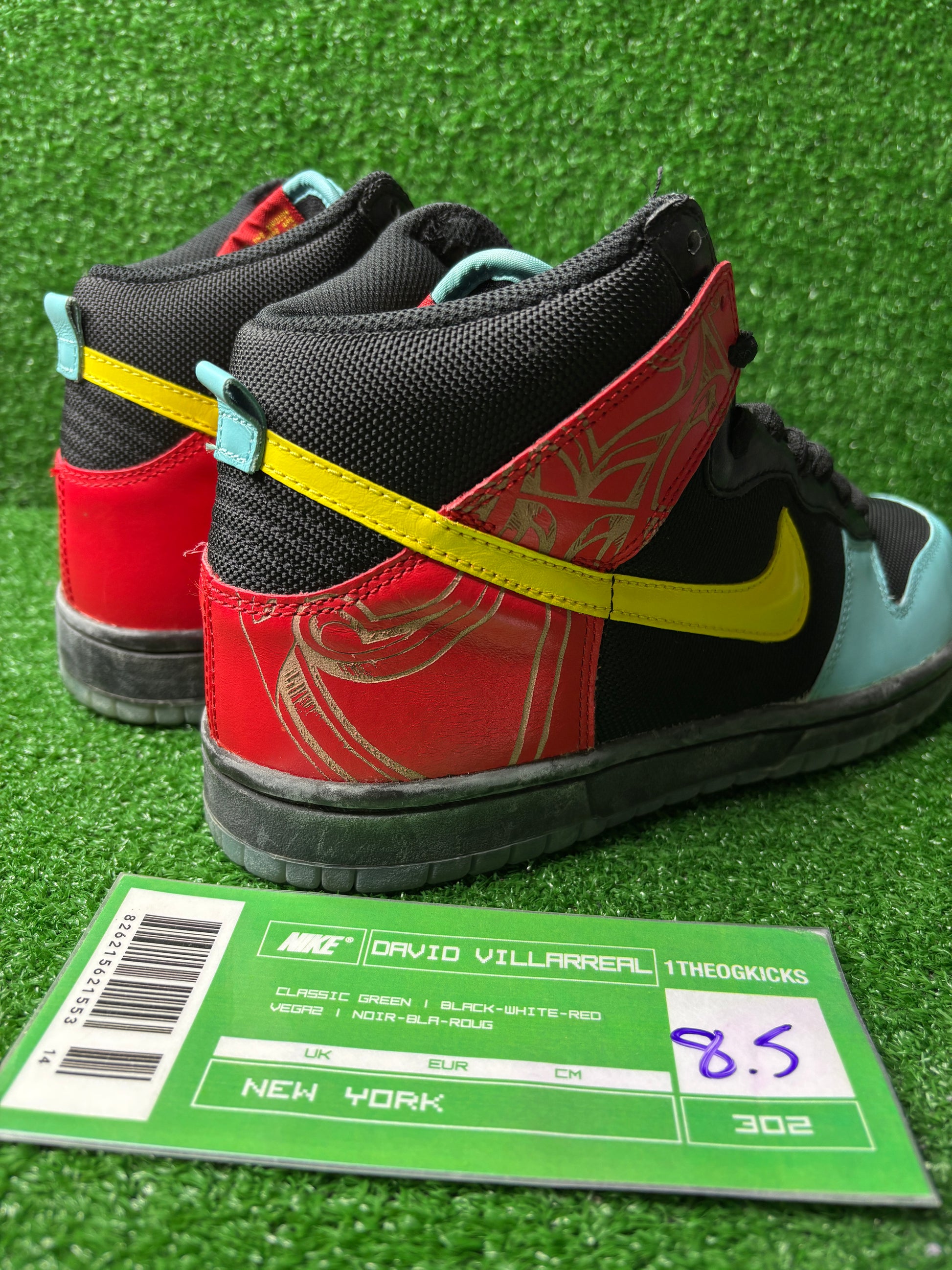 Nike Dunk High Major Taylor Pack - Size 8.5