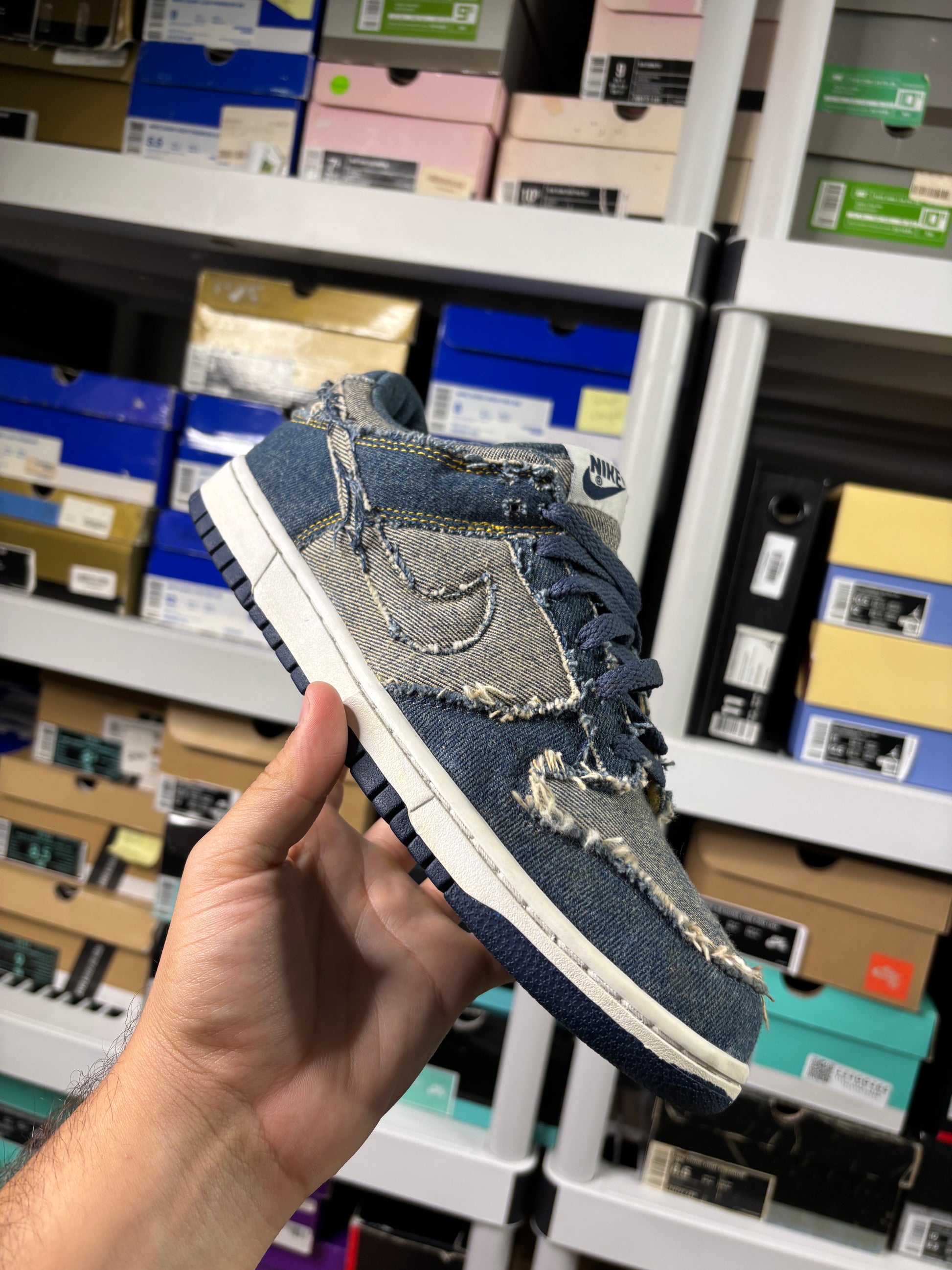 Nike Dunk Low CL Denim - Size 9.5