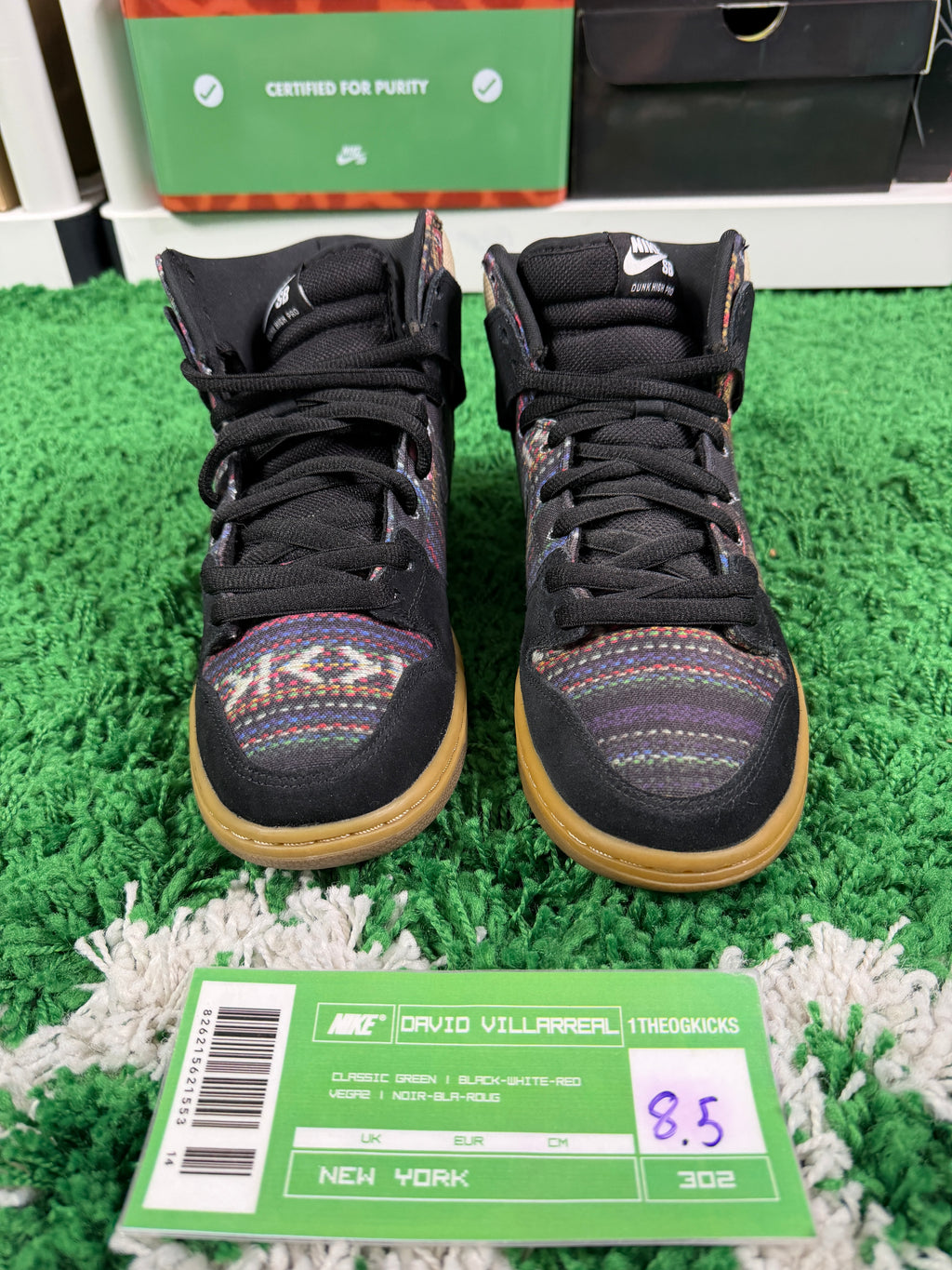 Nike Sb Hackett Sacks - Size 8.5