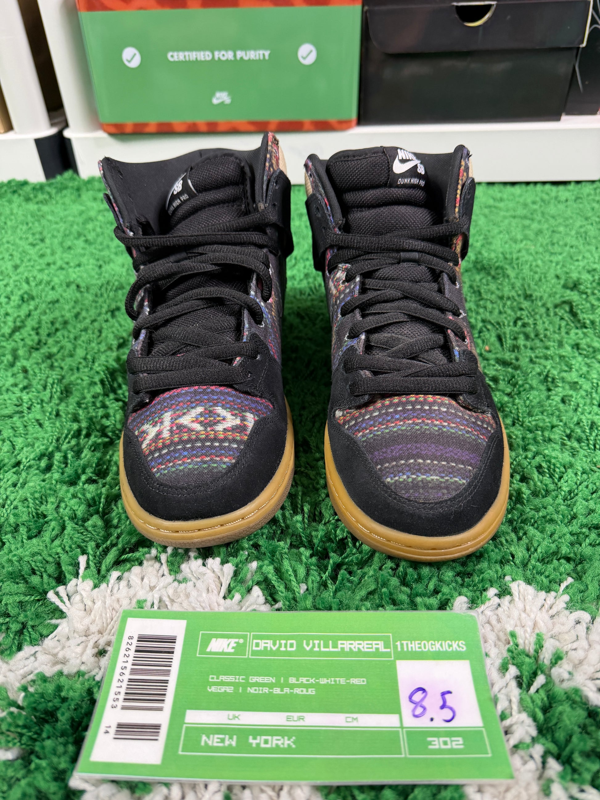 Nike Sb Hackett Sacks - Size 8.5