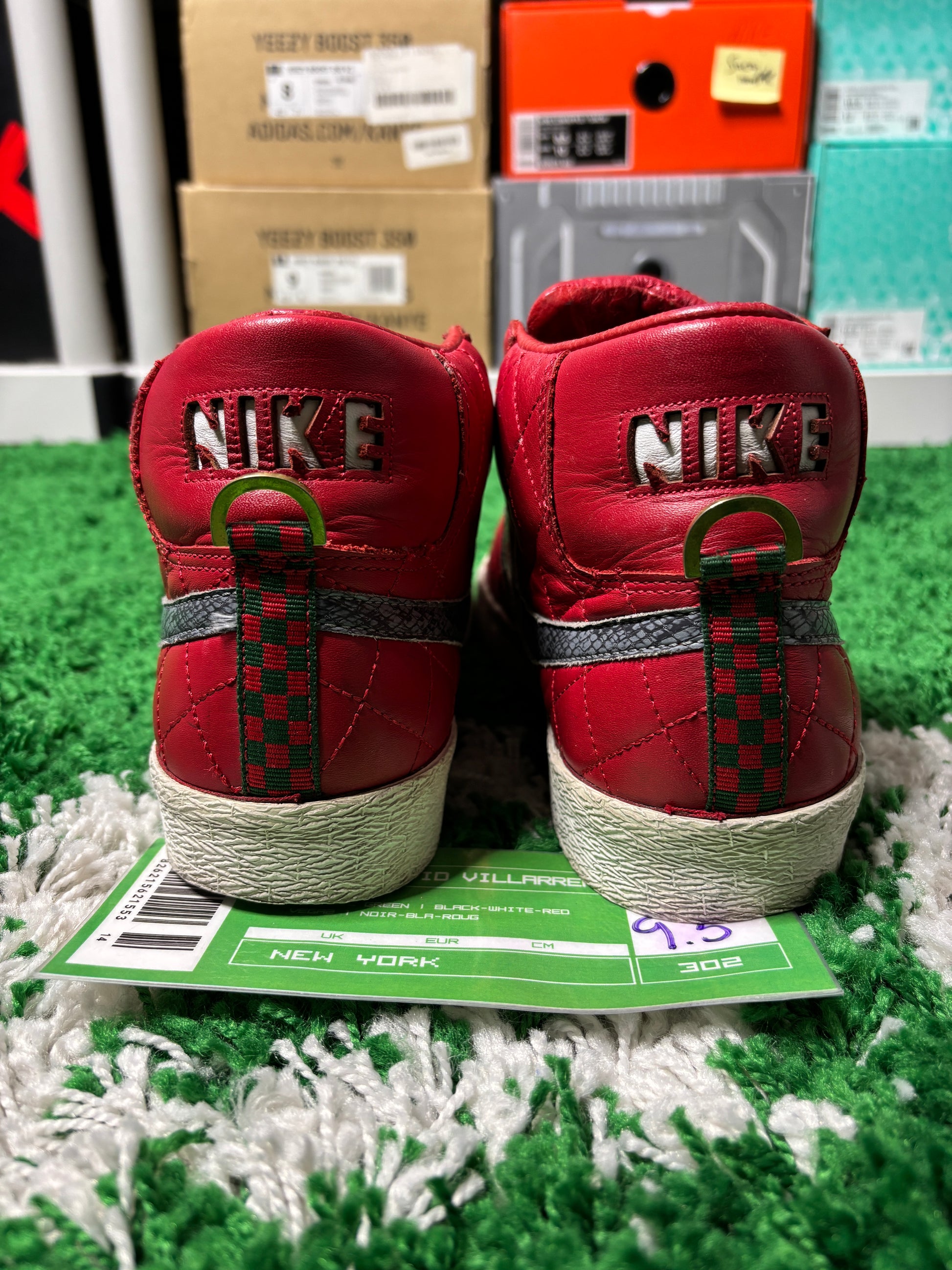 Nike Sb Red Supreme Blazer - Size 9.5