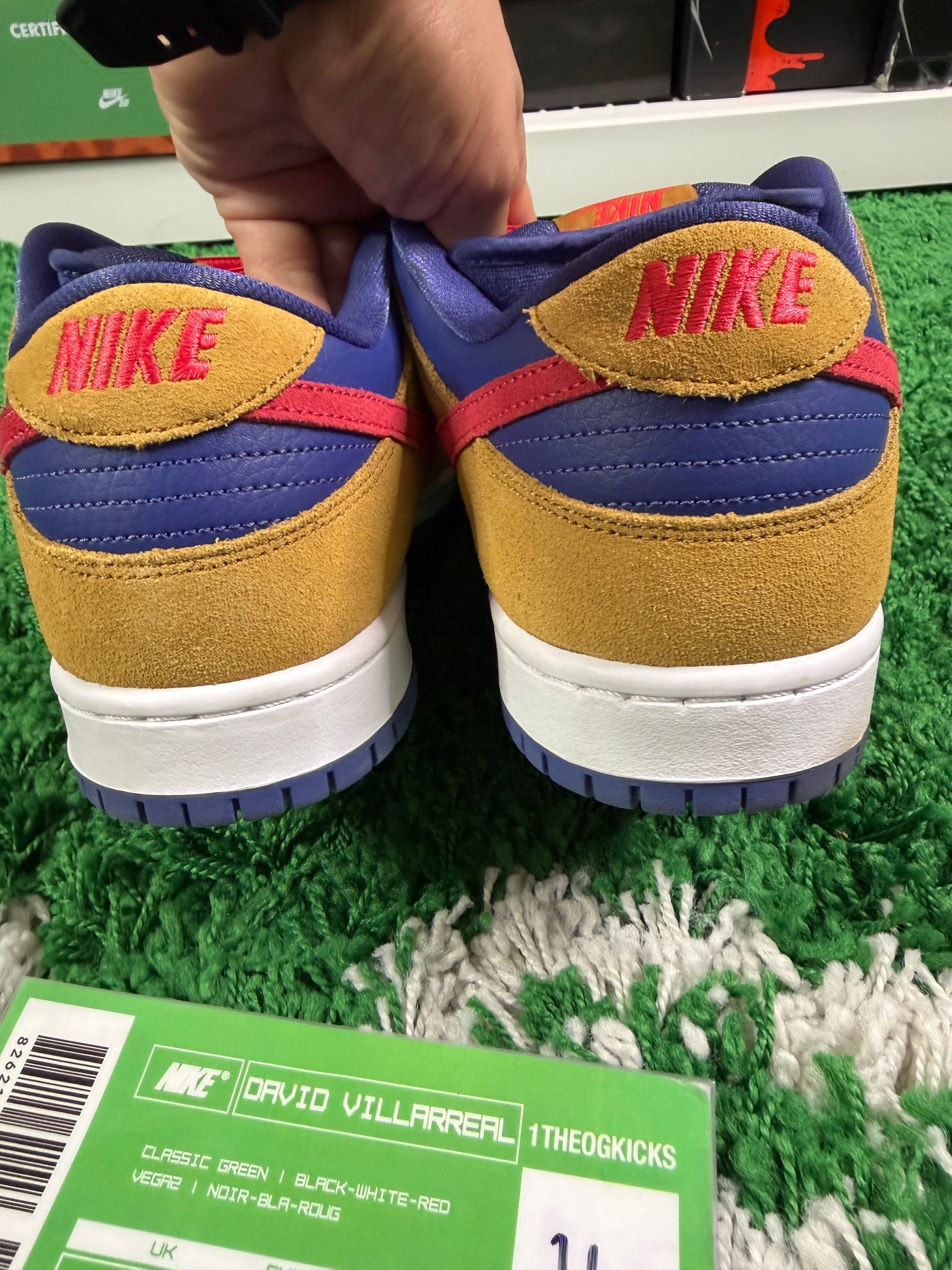 Nike Sb Reverse Papa Bear Lows - Size 11