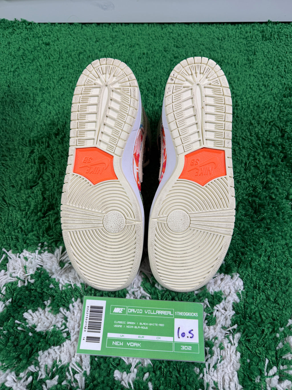 Nike Sb Hawaii High *Carved* - Size 10.5