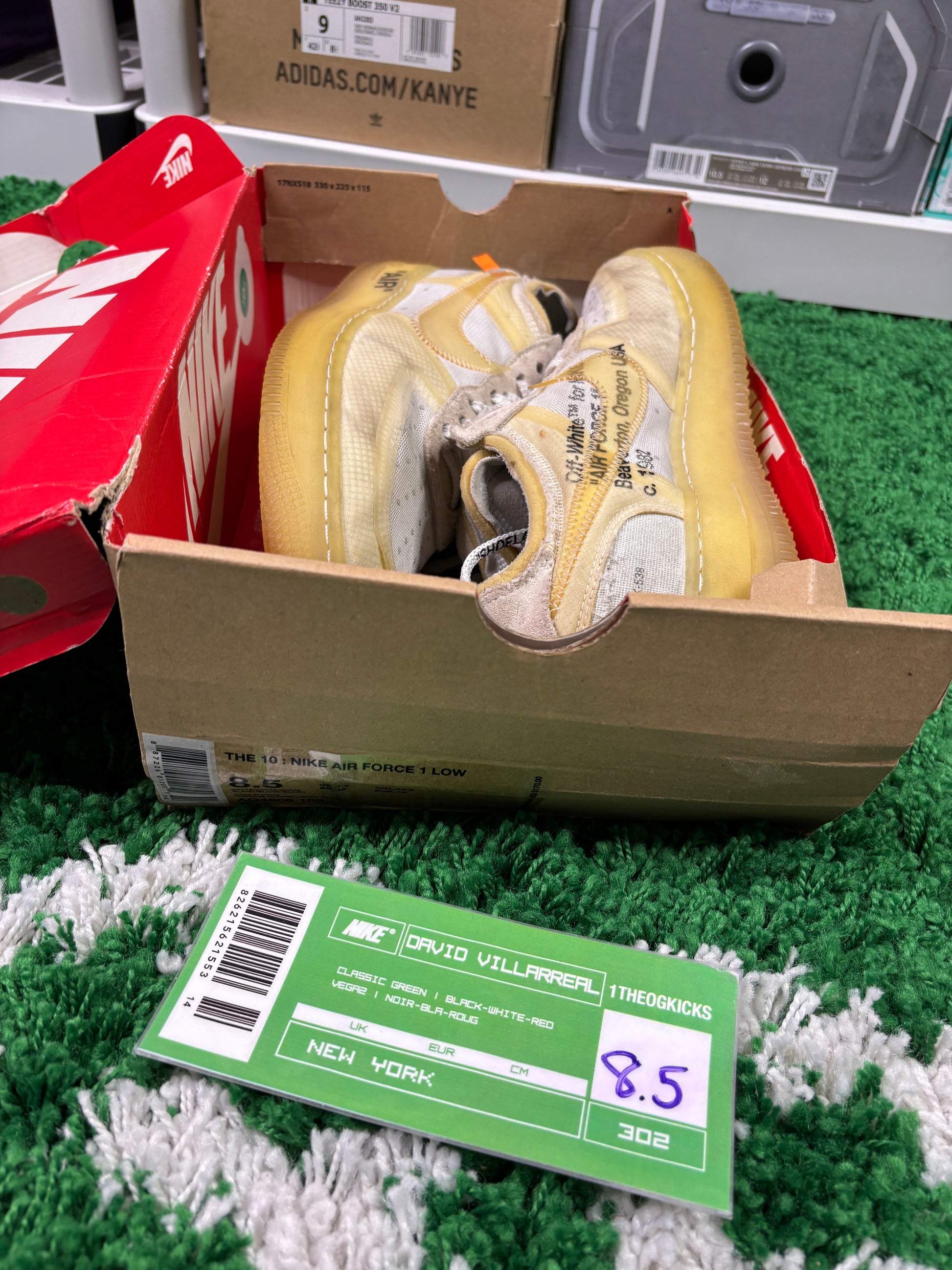 Air Force 1 Off White The Ten - Size 8.5