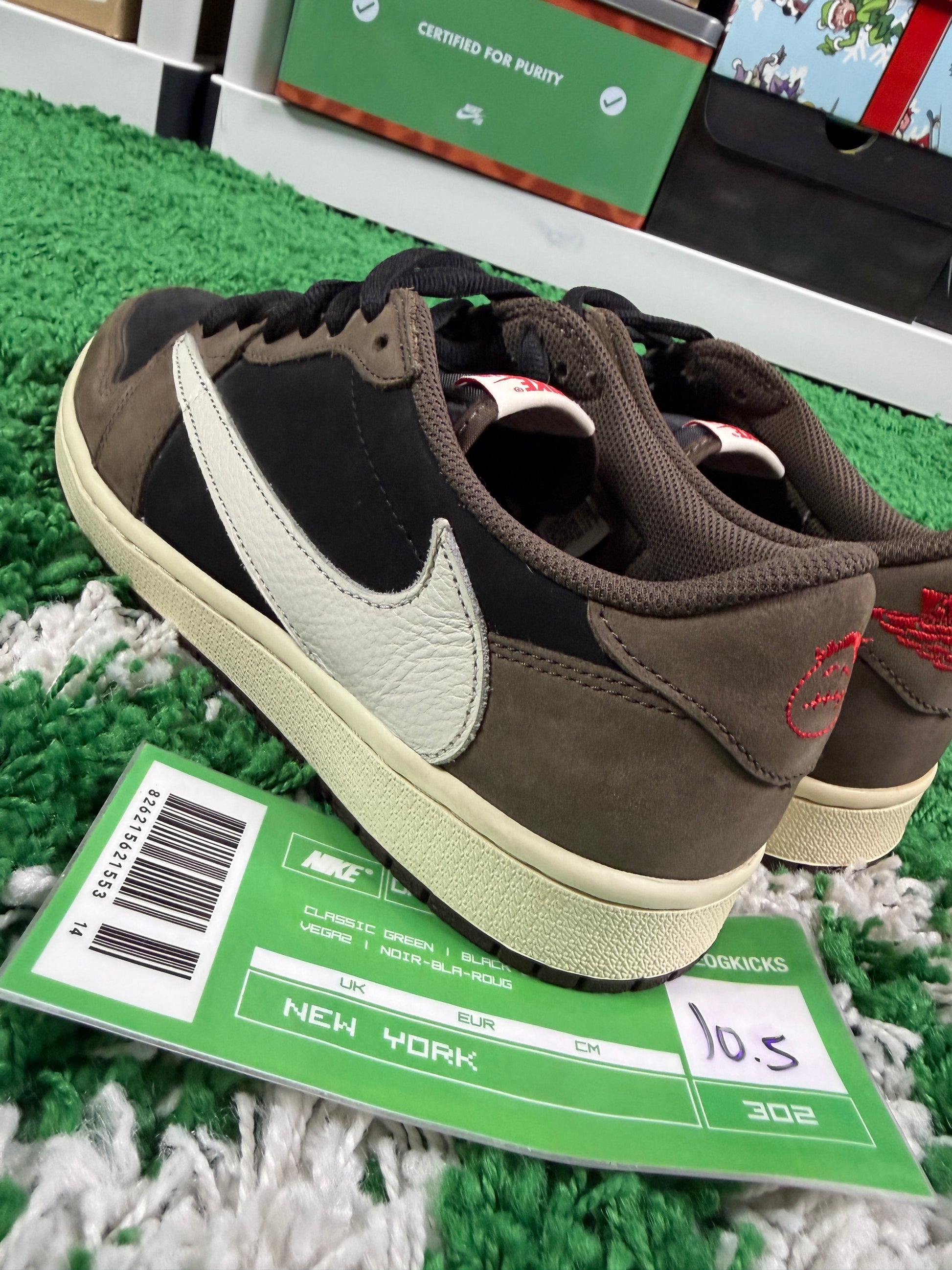 Air Jordan 1 Travis Mocha - Size 10.5