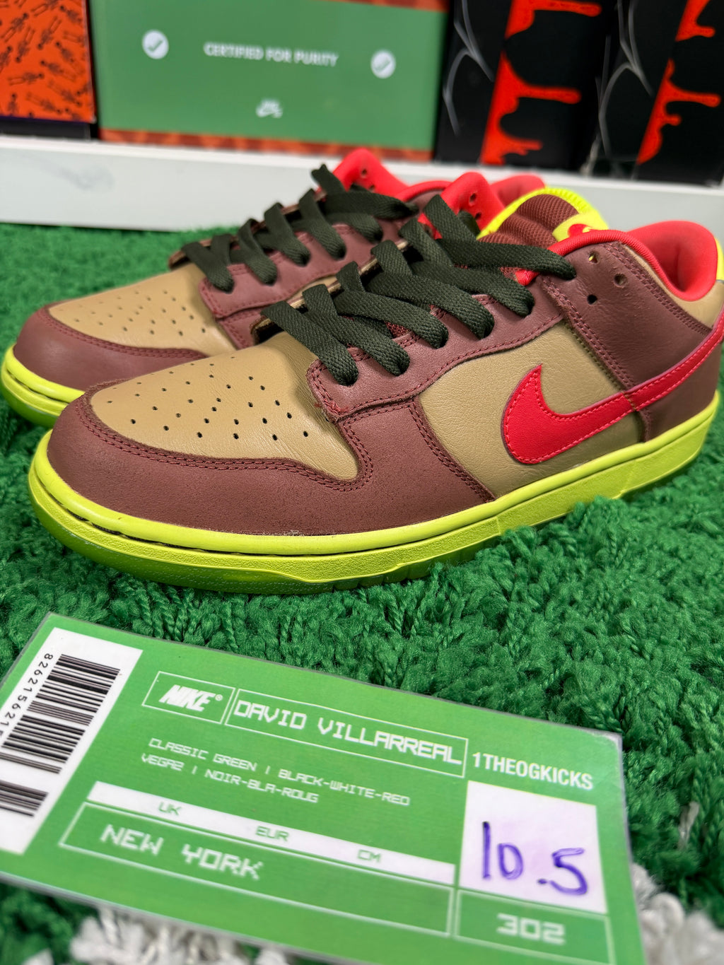 Nike Sb Toxic Avengers - Size 10.5