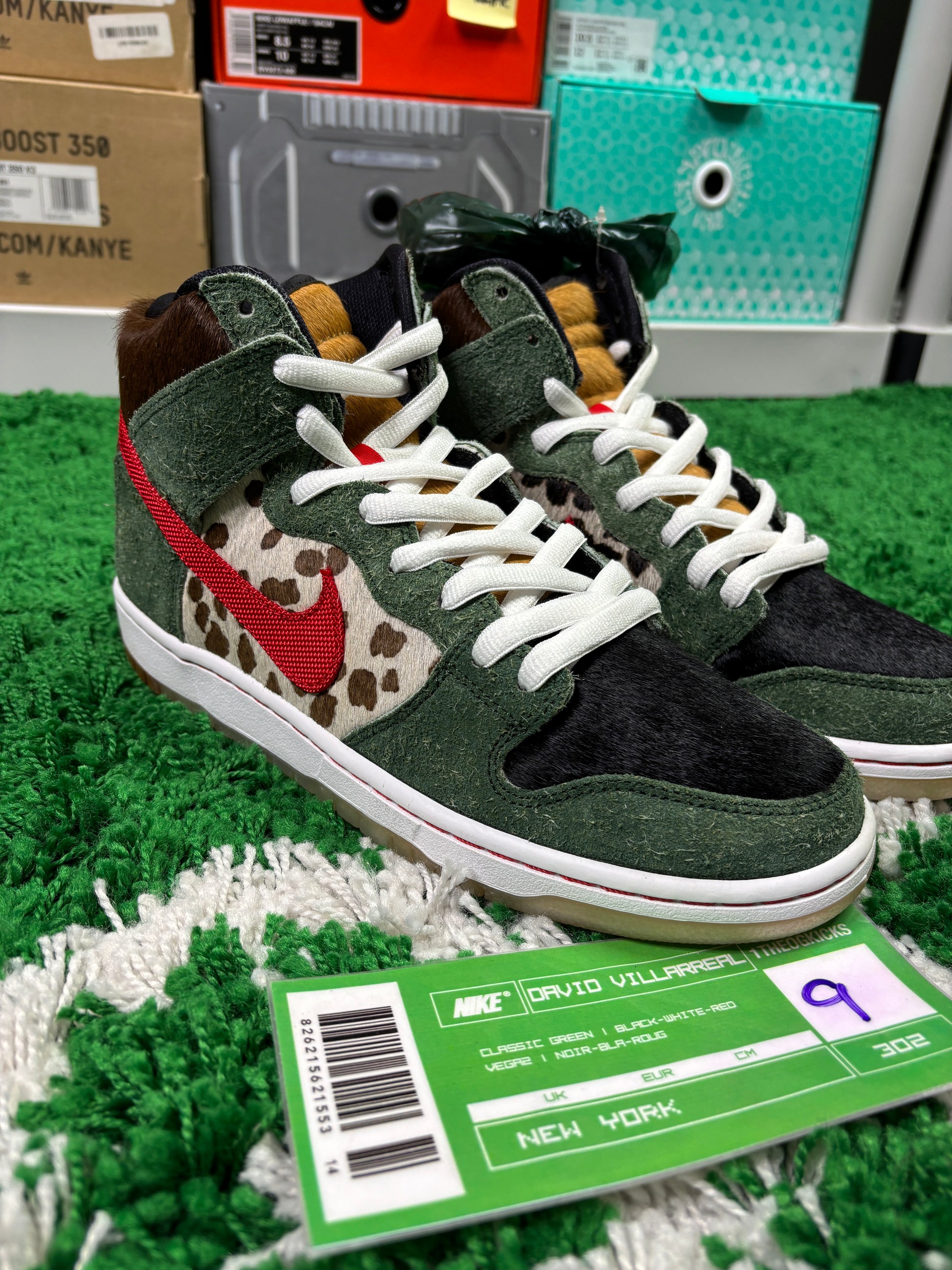 Nike Sb Dog Walkers Special Box W/ Leash - Size 9