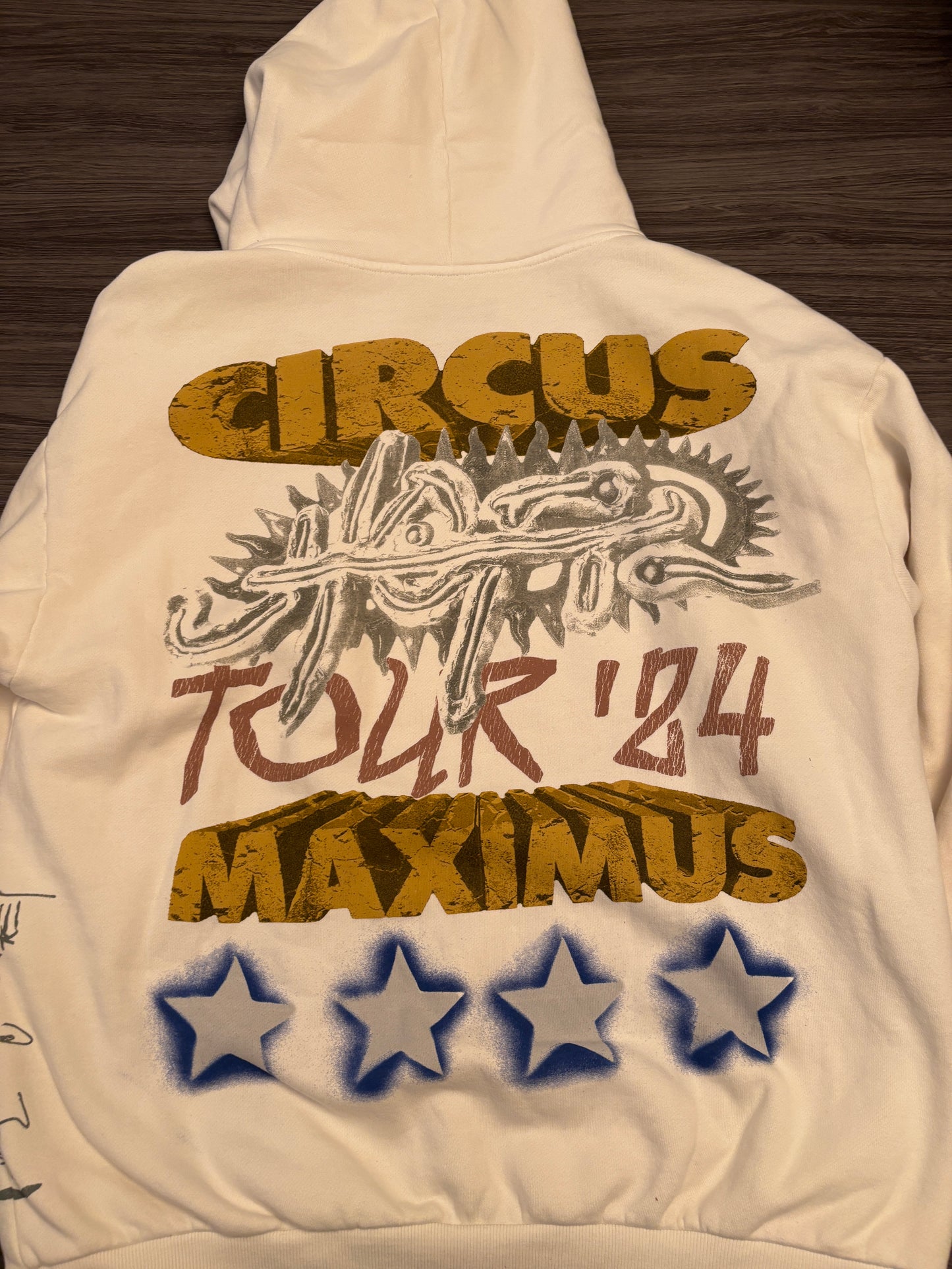 Travis Scott Utopia Circus Maximus 2023 Tour Hoodie - Size L