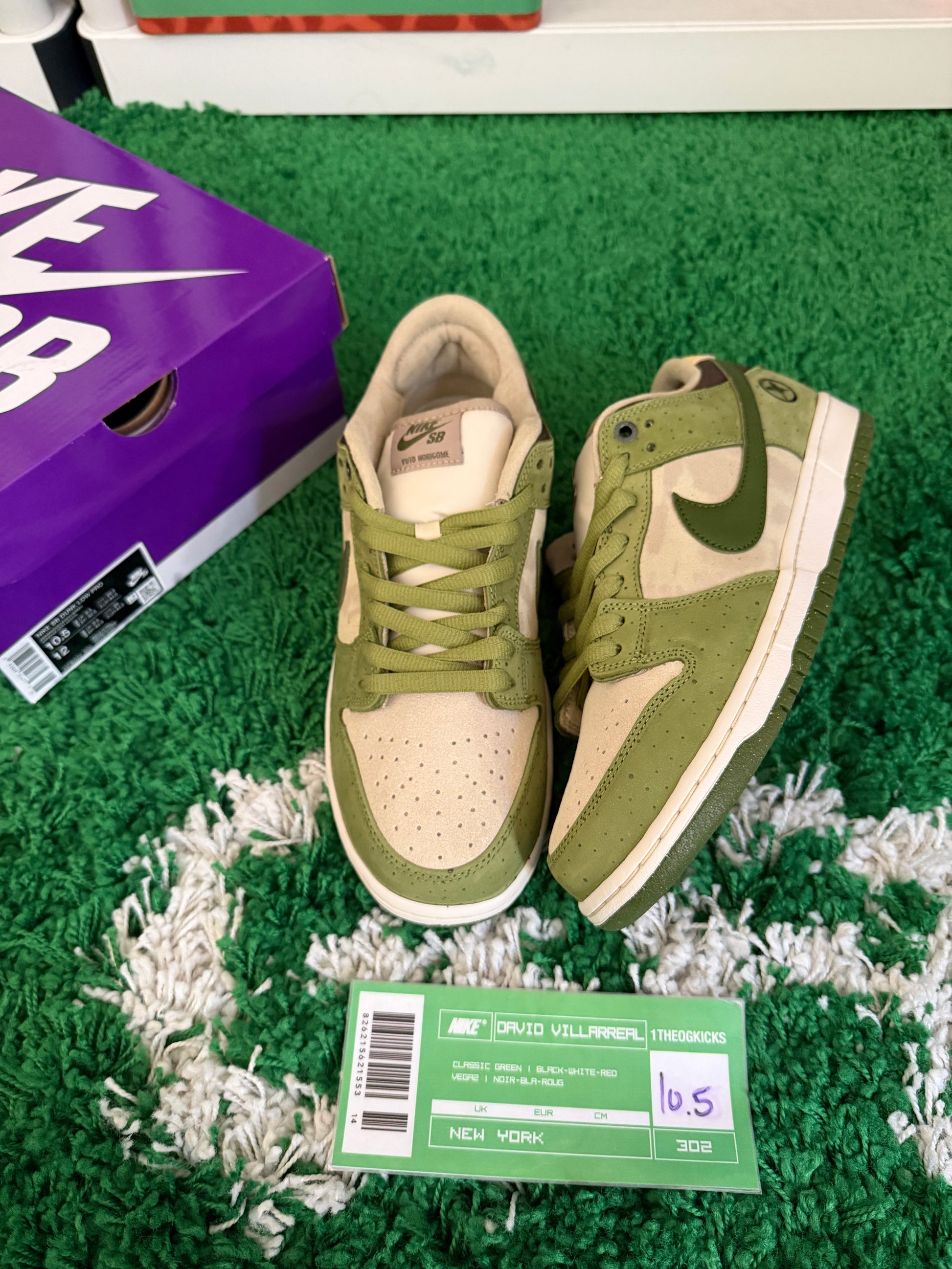 Nike Sb Yuto Horigome Matcha - Size 10.5