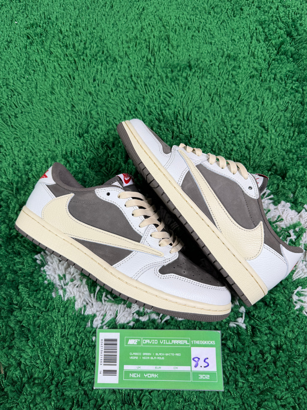 Jordan 1 Low Travis Scott Reverse Mocha - Size 8.5