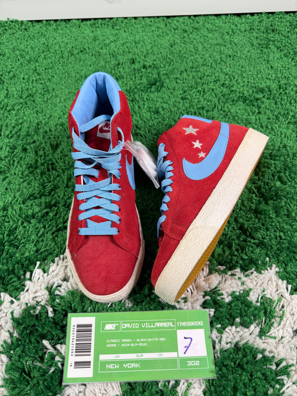 Nike Sb Vanilla Ice Blazers - Size 7