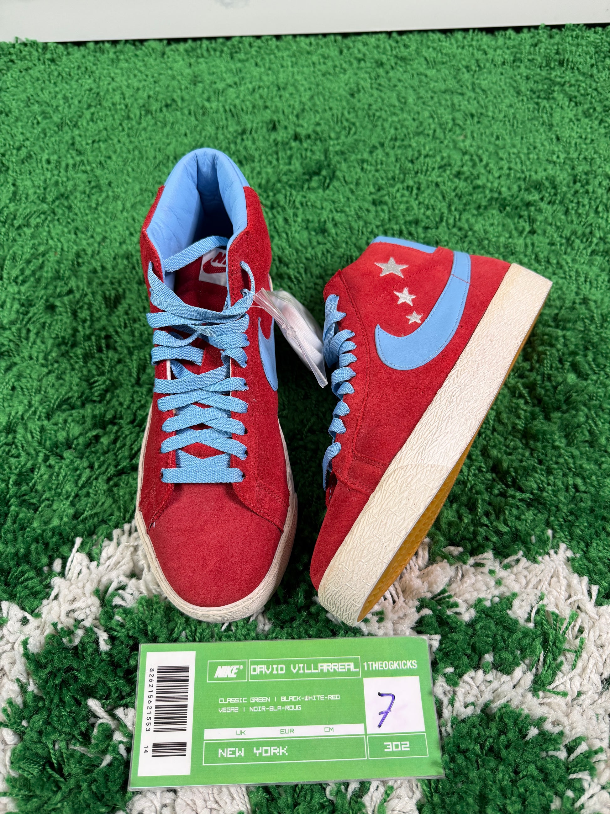 Nike Sb Vanilla Ice Blazers - Size 7