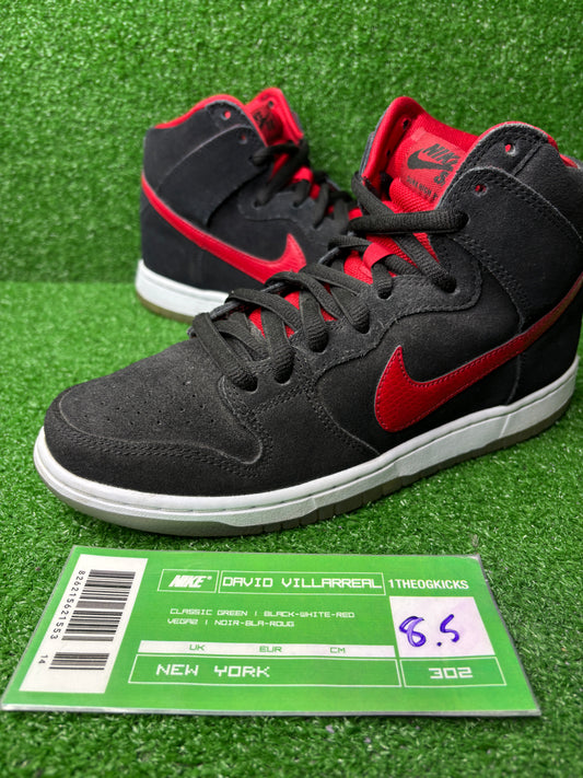 Nike Sb Red J Pack High - Size 8.5