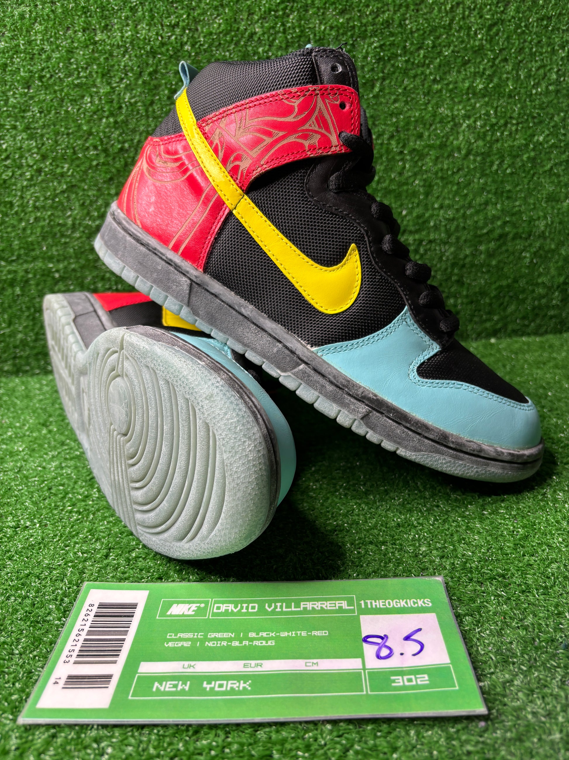 Nike Dunk High Major Taylor Pack - Size 8.5