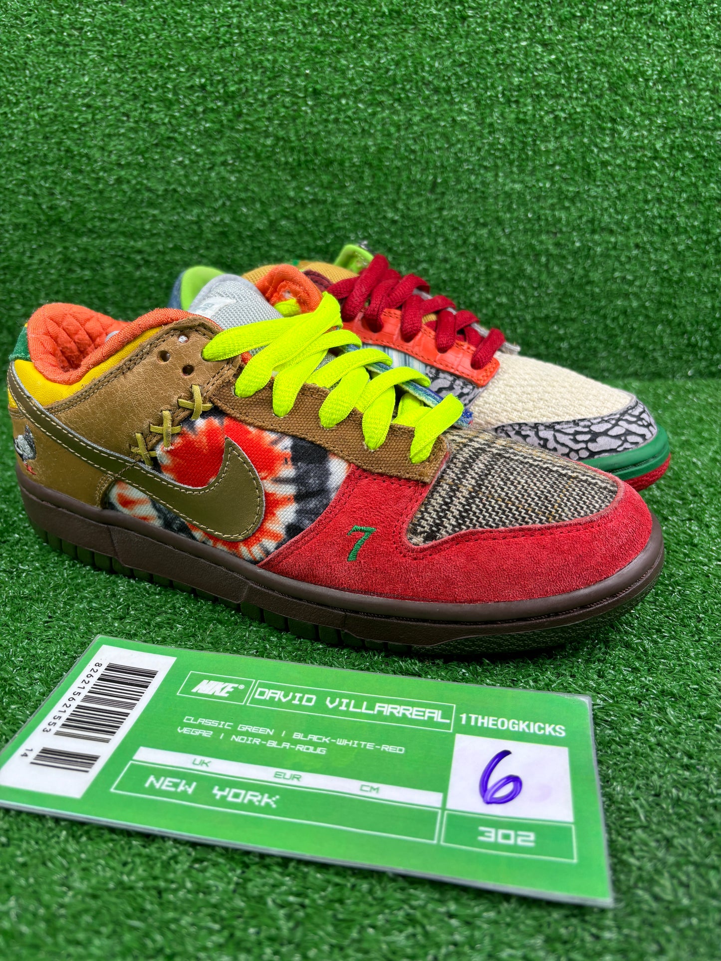 Nike Sb What the Dunk - Size 6