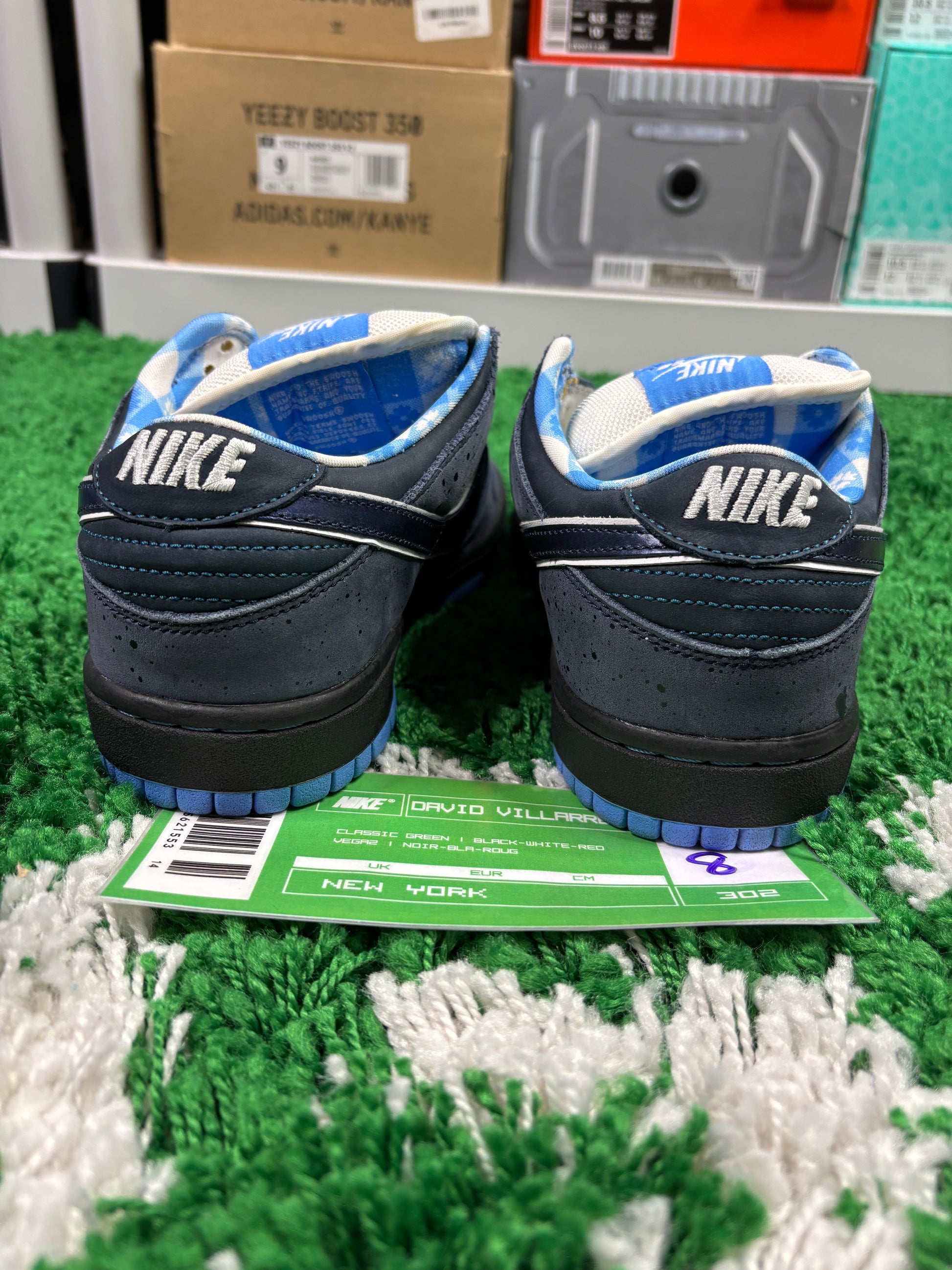 Nike Sb Blue Lobsters - Size 8