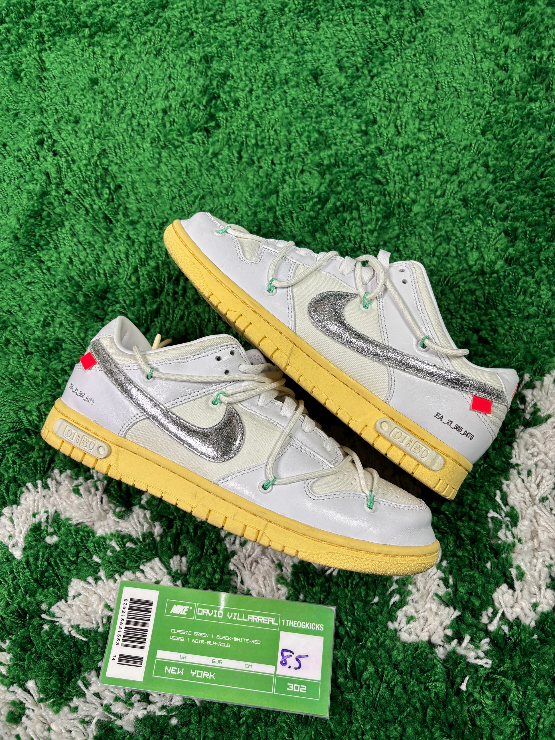 Nike Dunk Off-White Lot 1 of 50 - Size 8.5