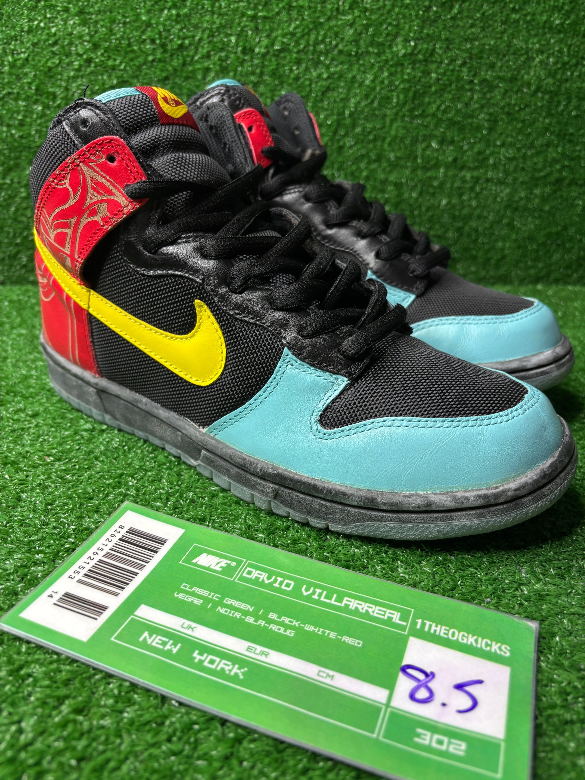 Nike Dunk High Major Taylor Pack - Size 8.5