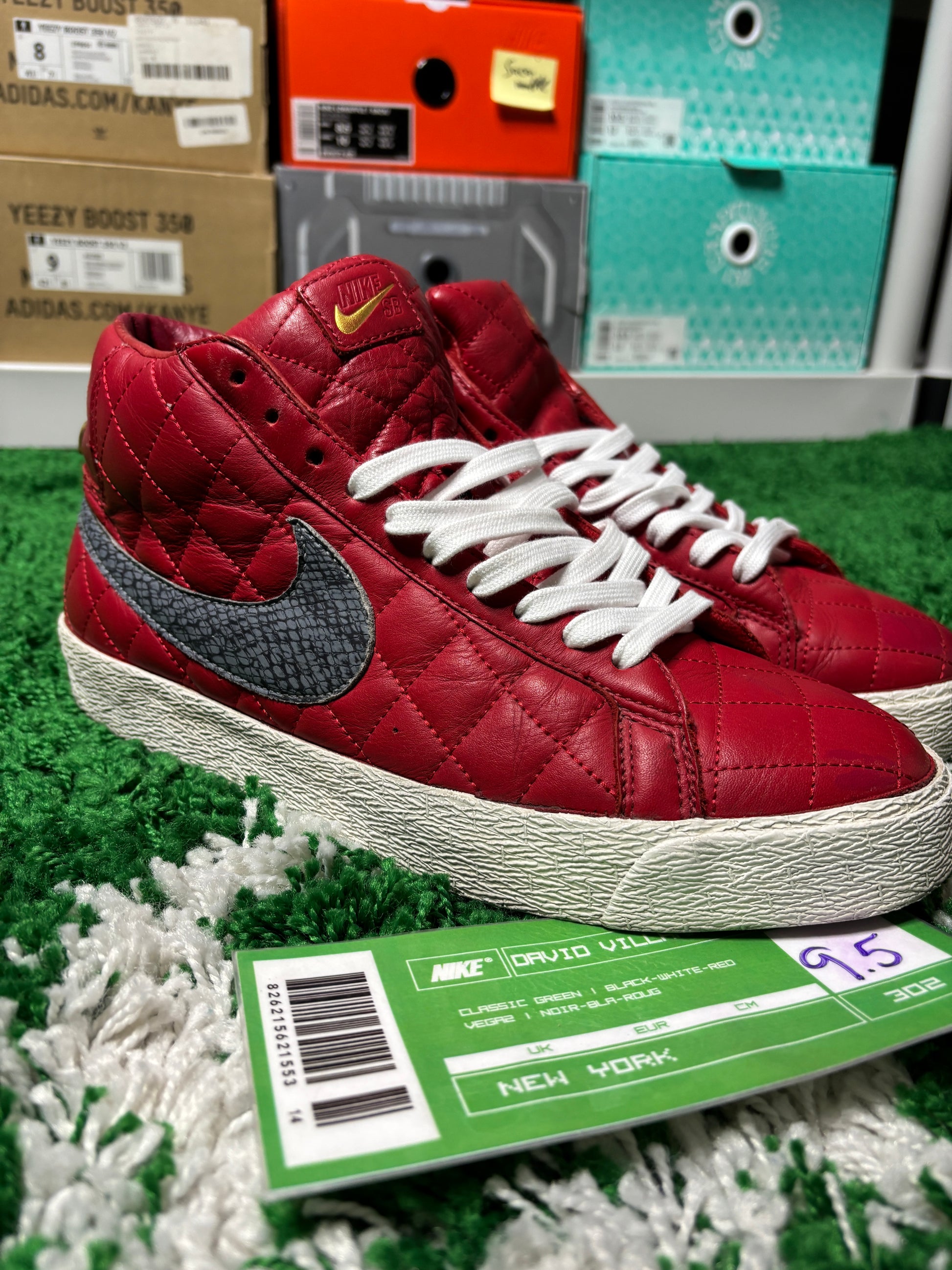 Nike Sb Red Supreme Blazer - Size 9.5