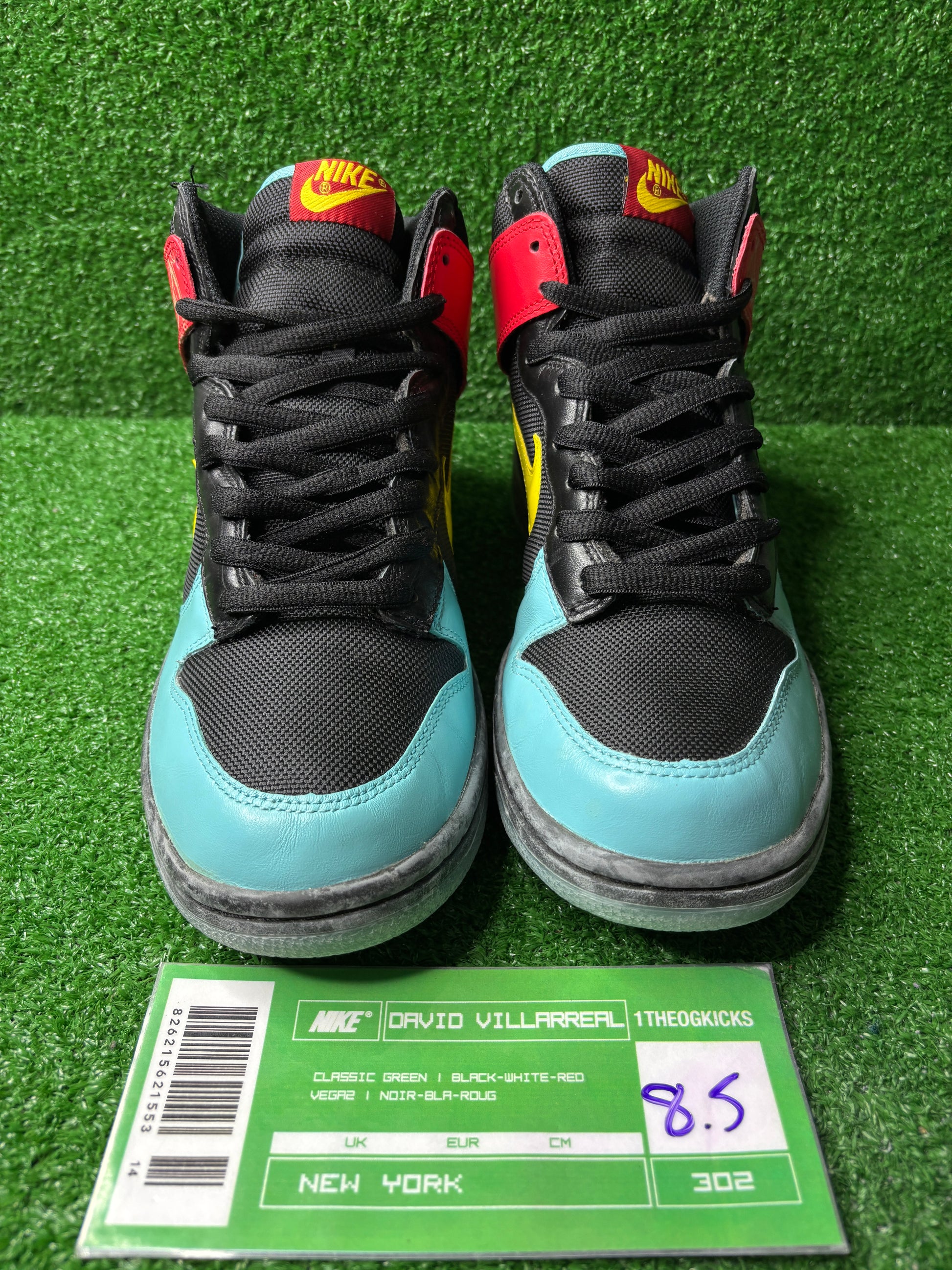 Nike Dunk High Major Taylor Pack - Size 8.5