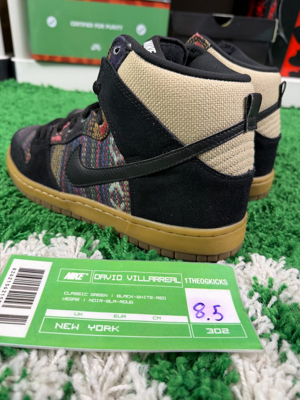 Nike Sb Hackett Sacks - Size 8.5